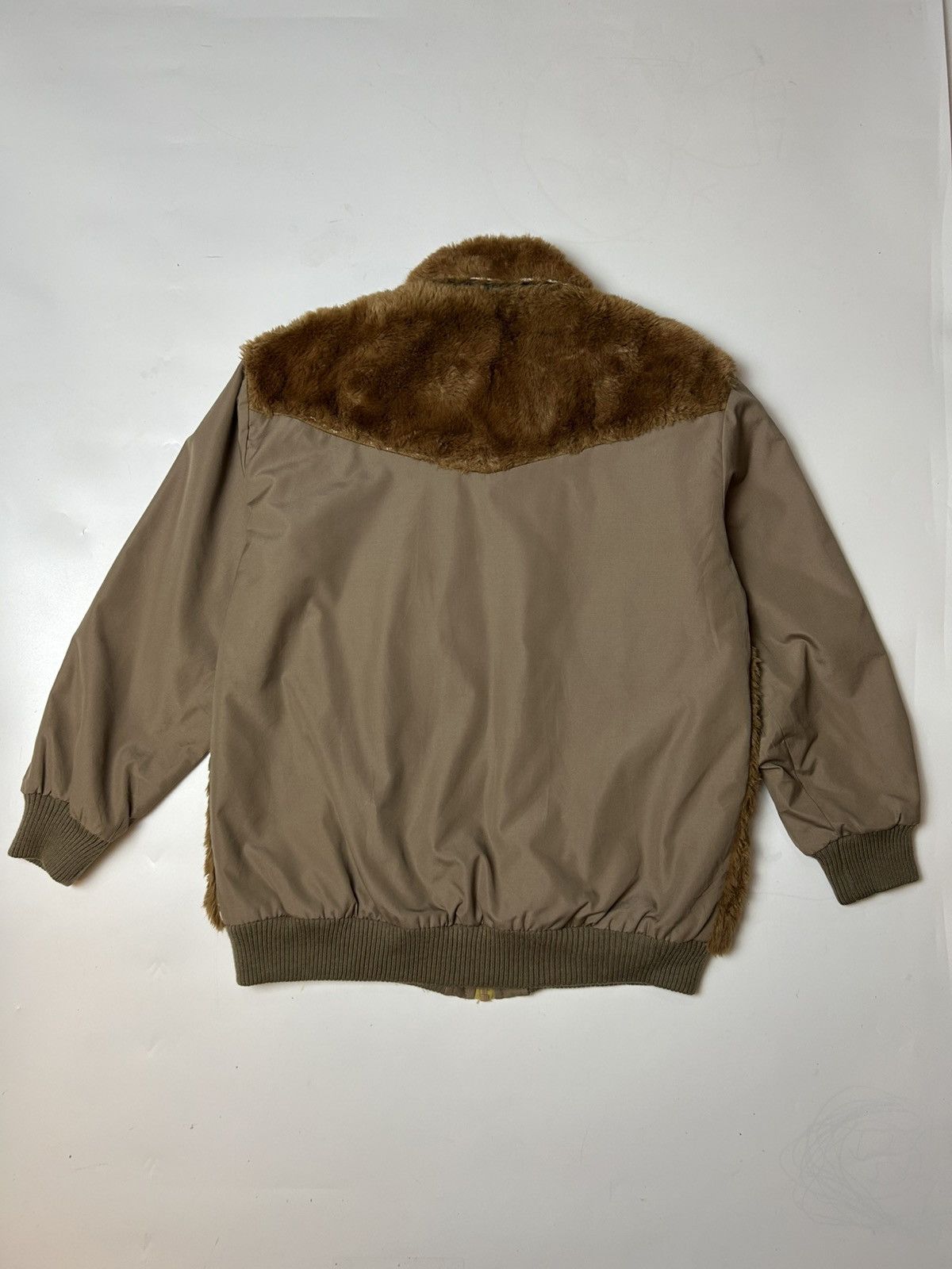Japanese Brand BEAUTY PLAN FAUX FUR LINING JACKET Size ONE SIZE - 4 Thumbnail