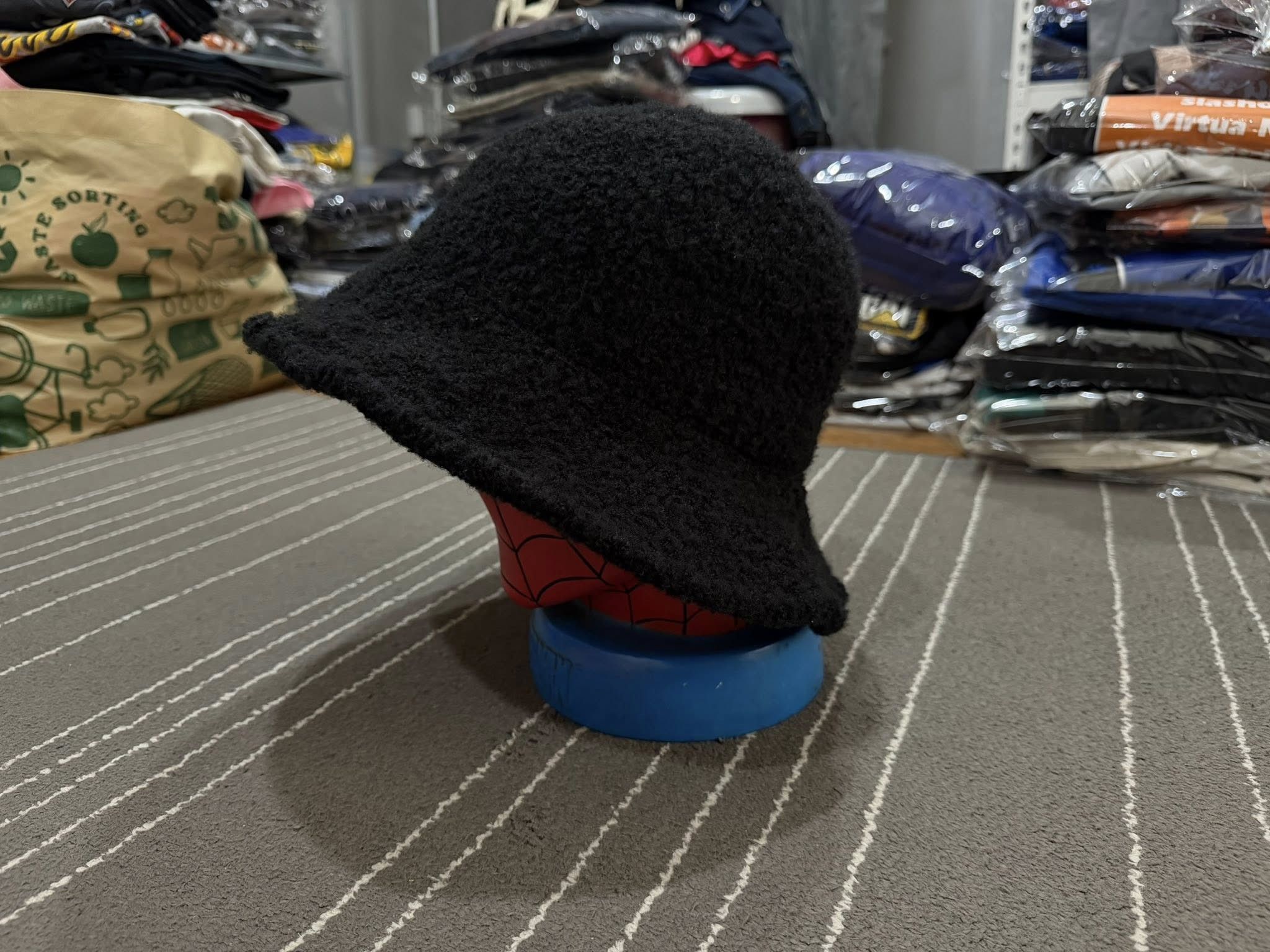 Other merlot black bucket hat wool 58 cm Size ONE SIZE - 5 Thumbnail
