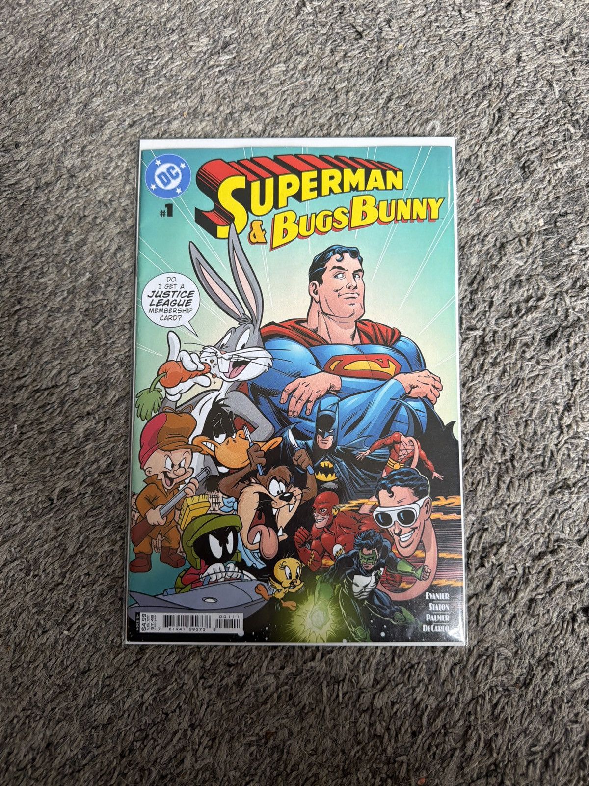 DC Comics 2025 DC Comics Superman & Bugs Bunny #1 Comic Book Size ONE SIZE - 1 Thumbnail