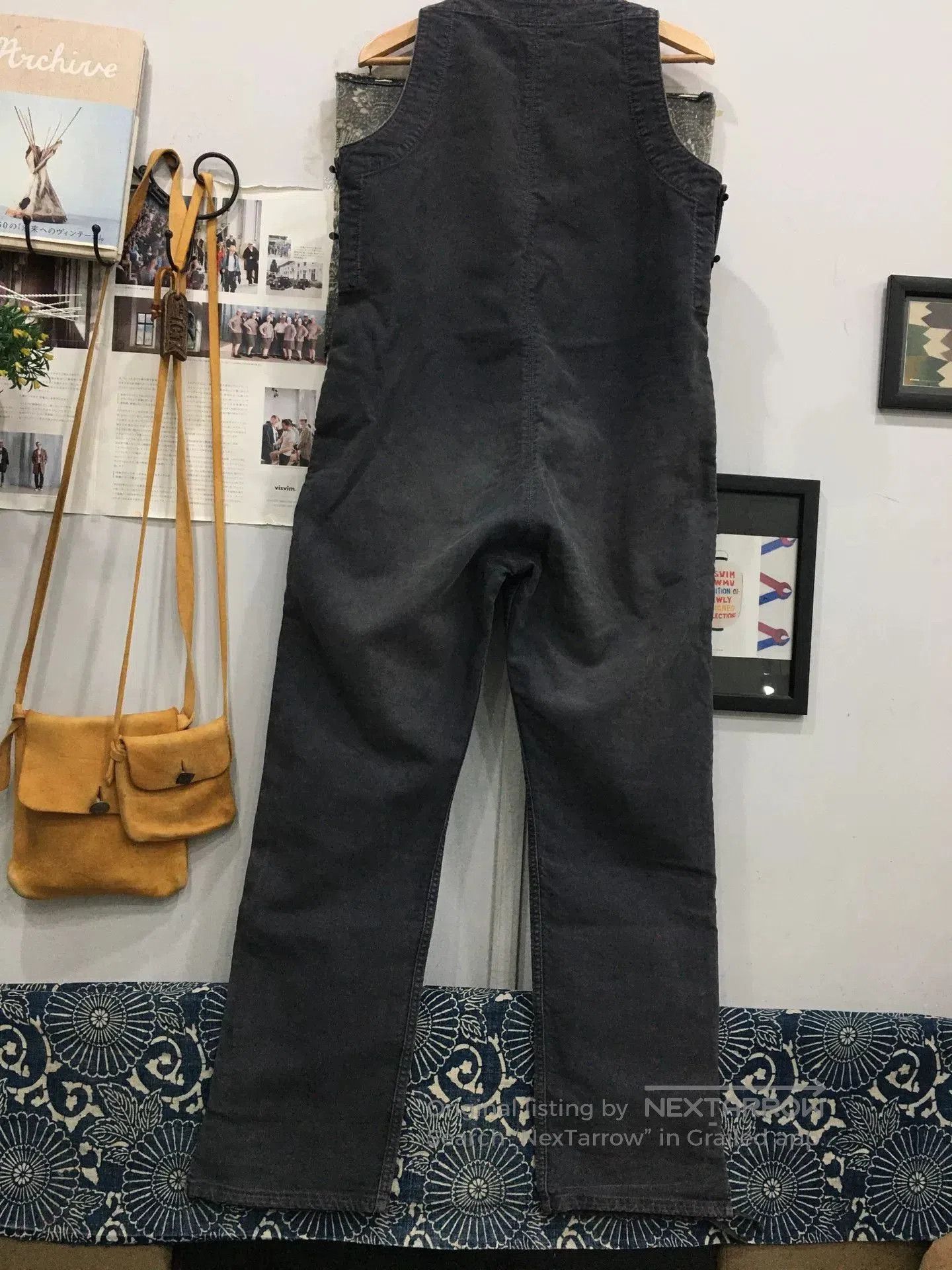 Visvim visvim g cords overalls in navy blue. Size US 30 / EU 46 - 2 Thumbnail