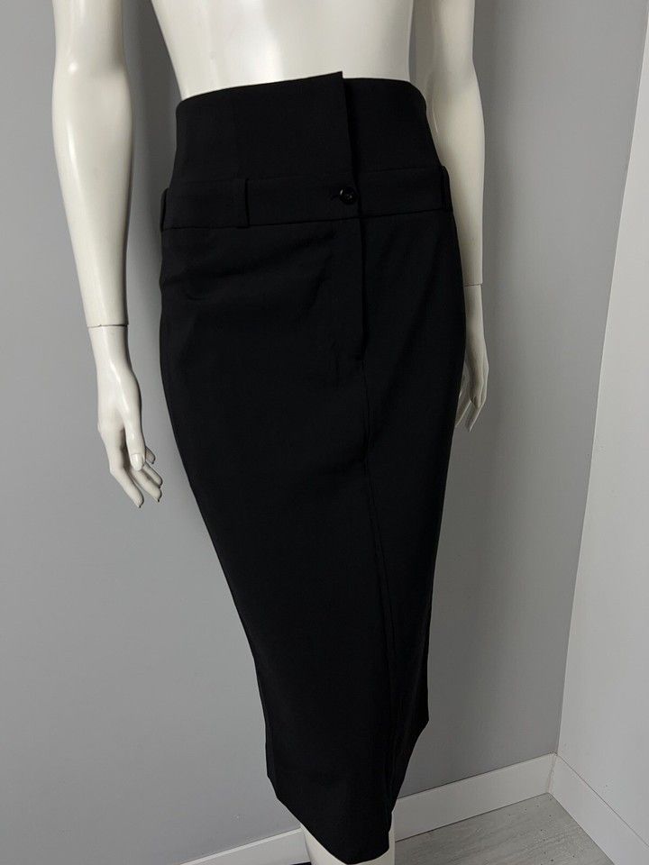 Wolford Wolford Skirt Black Wool Blend Size 34 Size 27" / US 4 / IT 40 - 2 Thumbnail