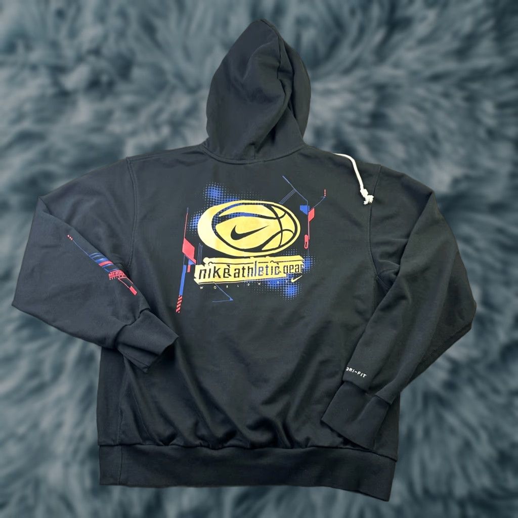 Nike Nike Hoodie Mens Medium Standard Issue Pullover Dri Fit Sweatshirt Basketball Size US M / EU 48-50 / 2 - 1 Thumbnail