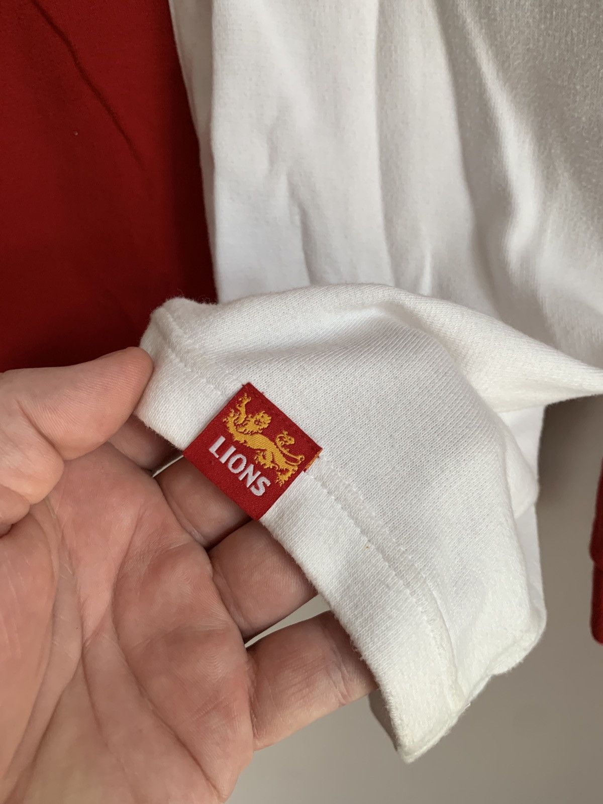 Adidas British And Irish Lions Long Sleeve Rugby Union Shirt Adidas Size US XL / EU 56 / 4 - 4 Thumbnail