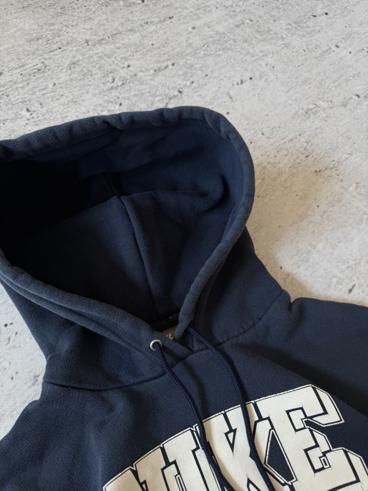 Nike × Vintage NIKE VINTAGE 00s y2k OVERSIZE BAGGY HOODIE CENTER LOGO Size US S / EU 44-46 / 1 - 5 Thumbnail