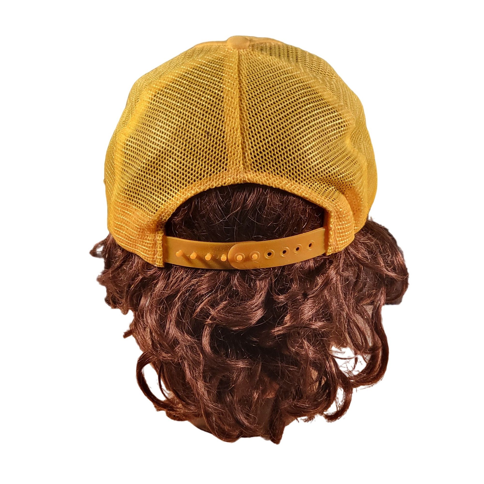 Vintage Vintage Goodyear Safety Watch Trucker Snapback Hat Yellow Bi Size ONE SIZE - 3 Thumbnail