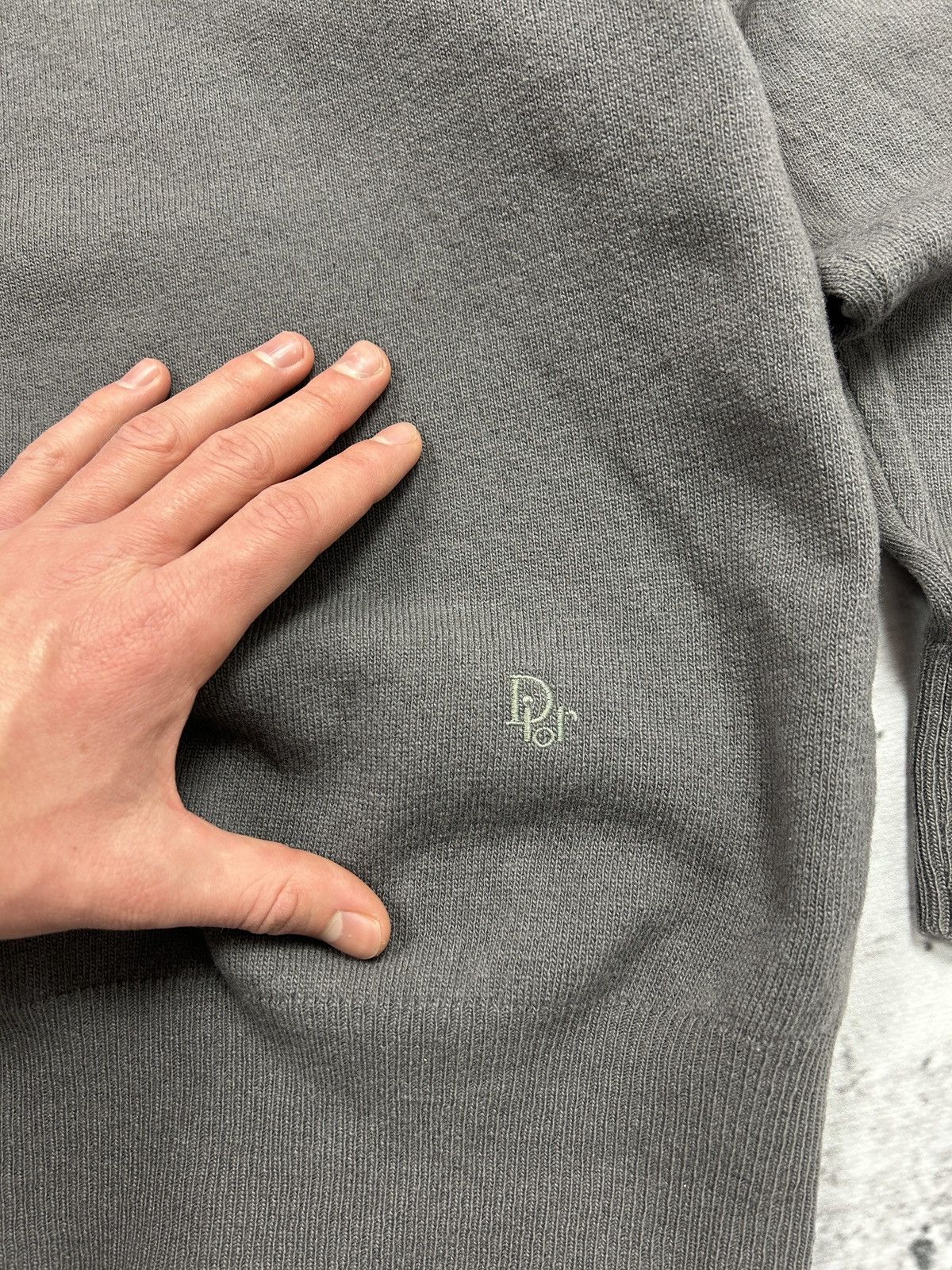 Dior 💥Vintage Christian Dior Wool Grey Sweater 90s Og Small Logo💥 Size US M / EU 48-50 / 2 - 9 Thumbnail
