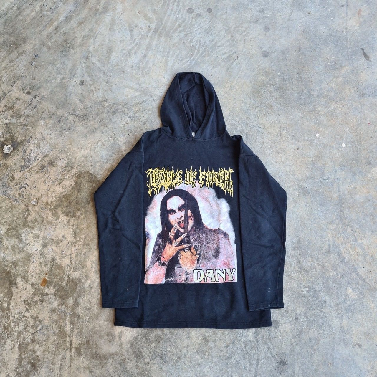 Band Tees × Vintage *RARE* CRADLE OF FILTH VTG Y2K 90s 2000s HOODIE METAL Size US M / EU 48-50 / 2 - 1 Thumbnail