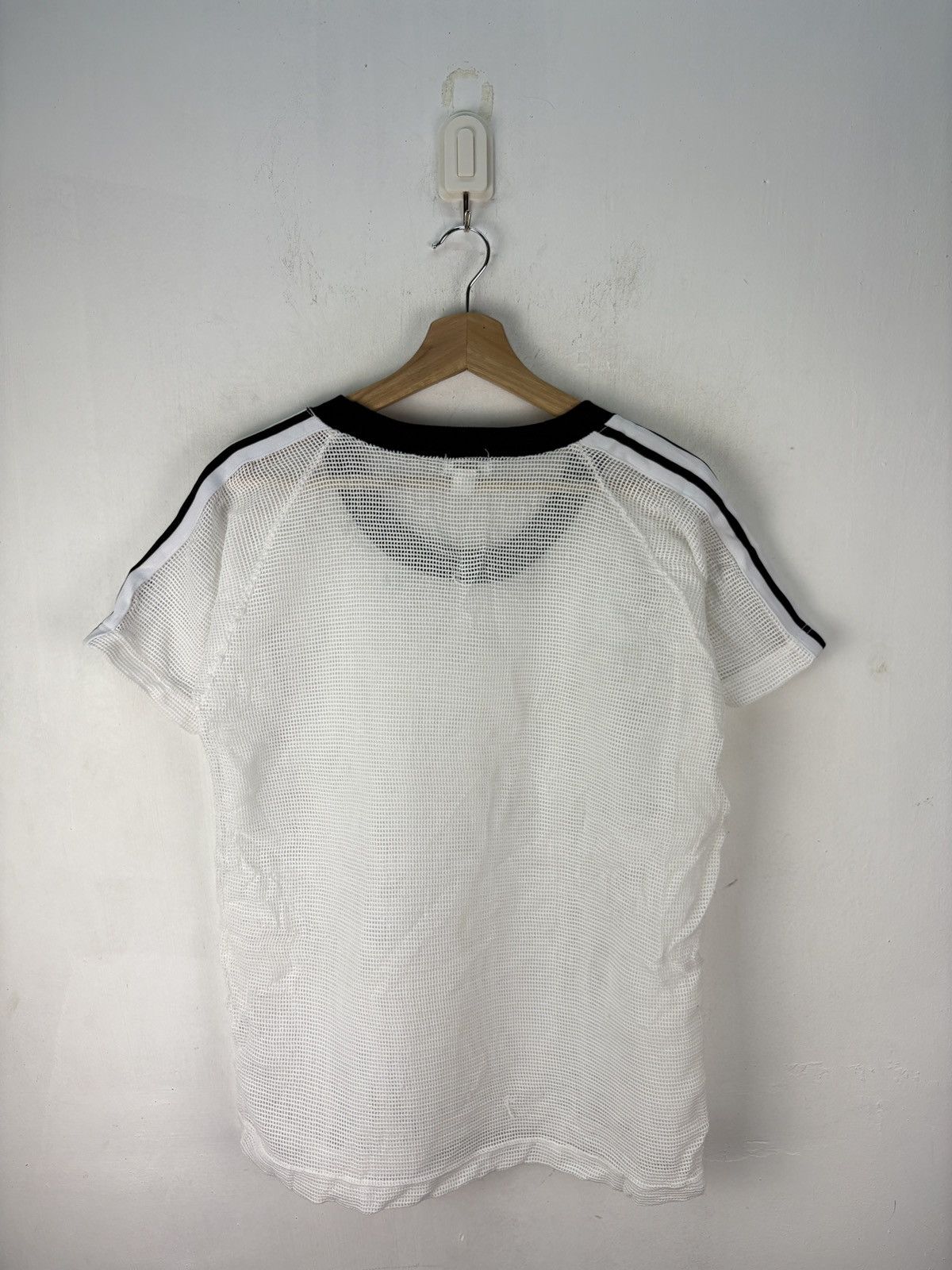 Japanese Brand Vintage Nüde Line Mesh Tshirt Size US M / EU 48-50 / 2 - 3 Thumbnail