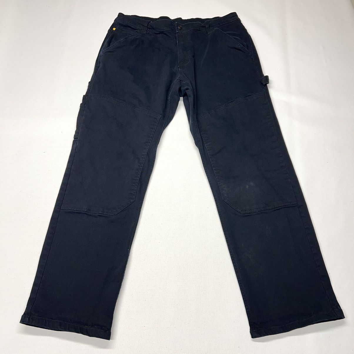 Caterpillar Cat Caterpillar Pants Black Carpenter Double Knee Workwear Size US 36 / EU 52 - 1 Thumbnail