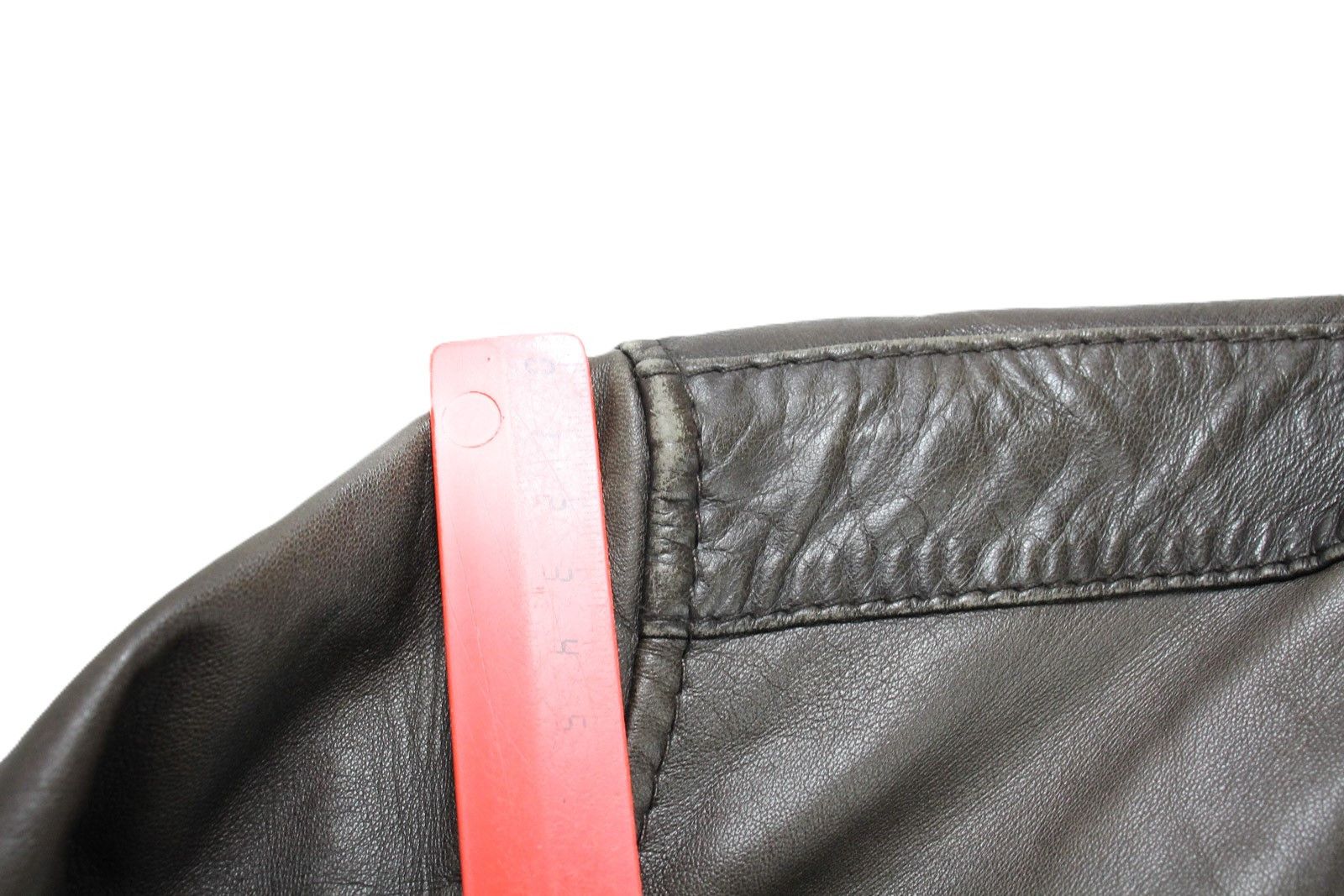 Hugo Boss HUGO BOSS Nortin Jacket Men's US 38 Biker Pure Lamb Leather Size US M / EU 48-50 / 2 - 9 Thumbnail