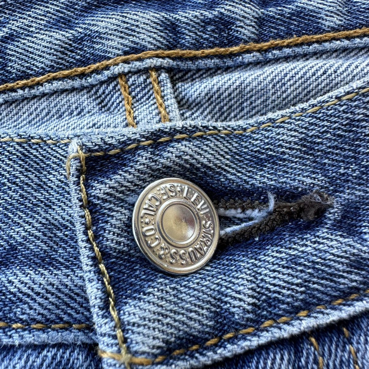 Levi's Vintage Levis 501 Mexico Blue Denim 33x34 D635 Size US 33 - 13 Thumbnail