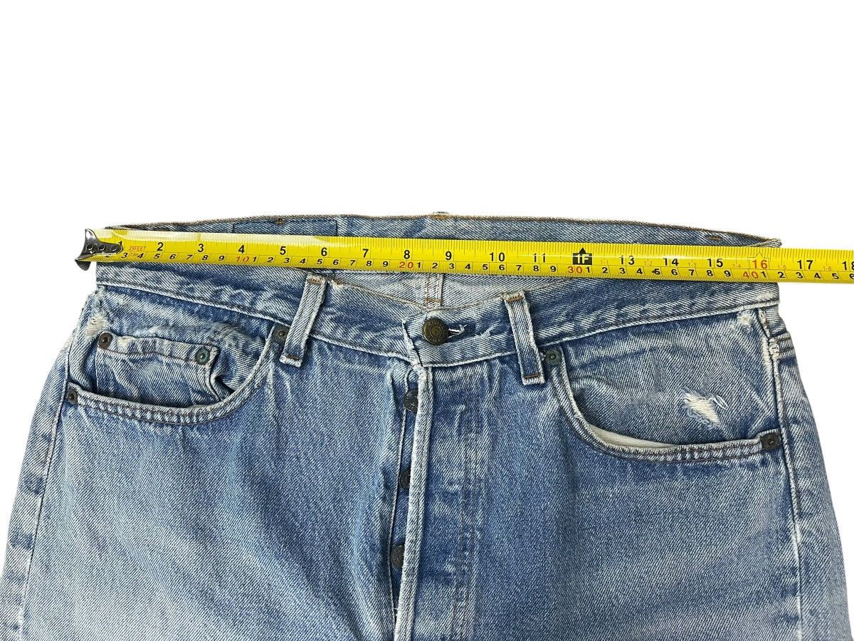 Levi's Vintage Levis 501 Jeans Faded Distressed Streetwear Size US 34 / EU 50 - 17 Thumbnail