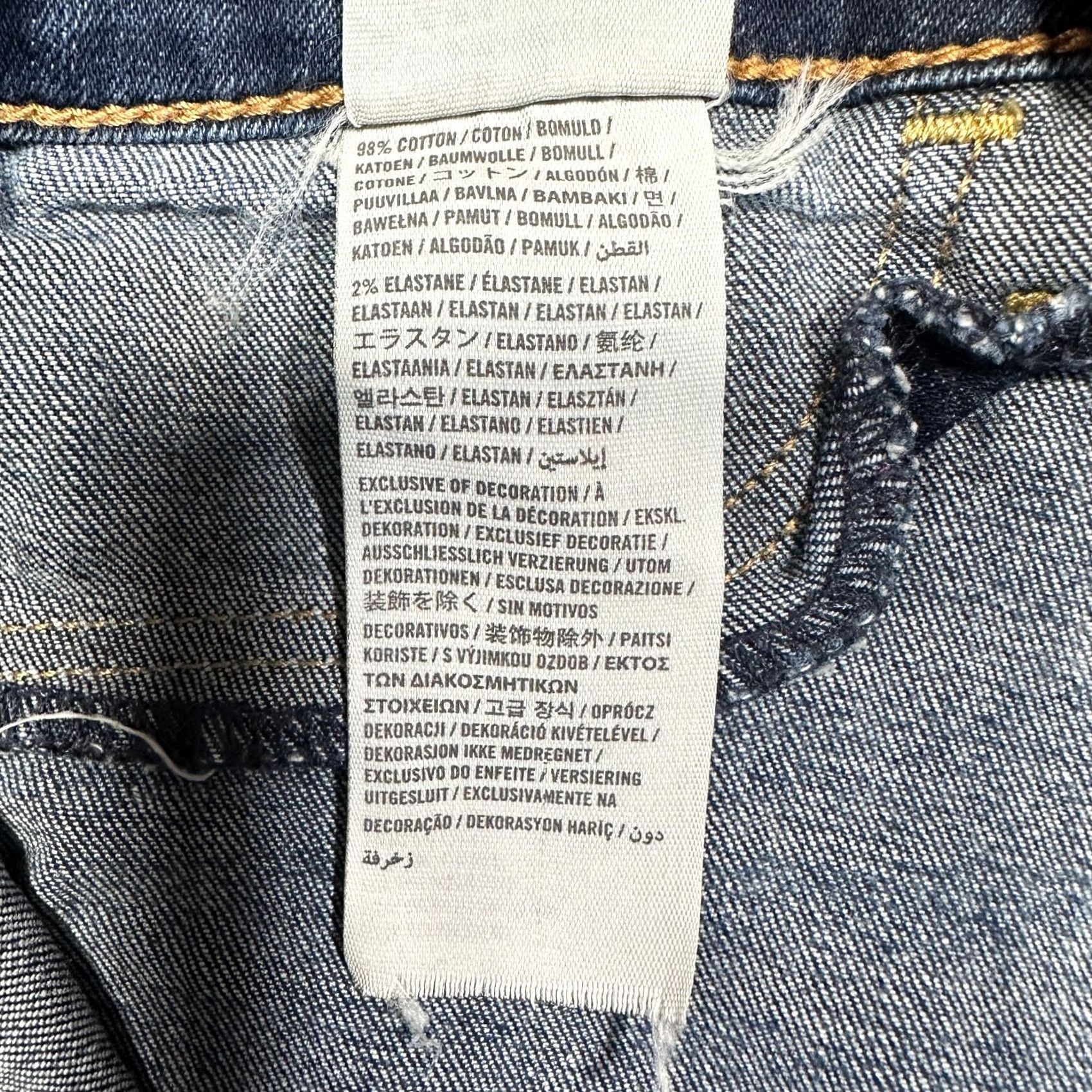 Abercrombie & Fitch Abercrombie & Fitch Jeans Womens 4 The A&F Jegging Cotton Stretch Pockets Denim Blue 5-Pocket Design Regular Rise Low Inseam 30 Mens Womens Girls Size 27" / US 4 / IT 40 - 5 Thumbnail