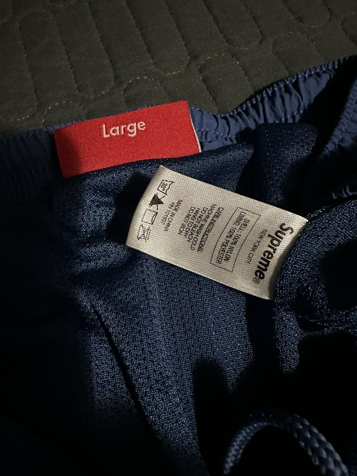 Supreme Supreme Nylon Water Shorts Blue Large Size US 34 / EU 50 - 3 Thumbnail