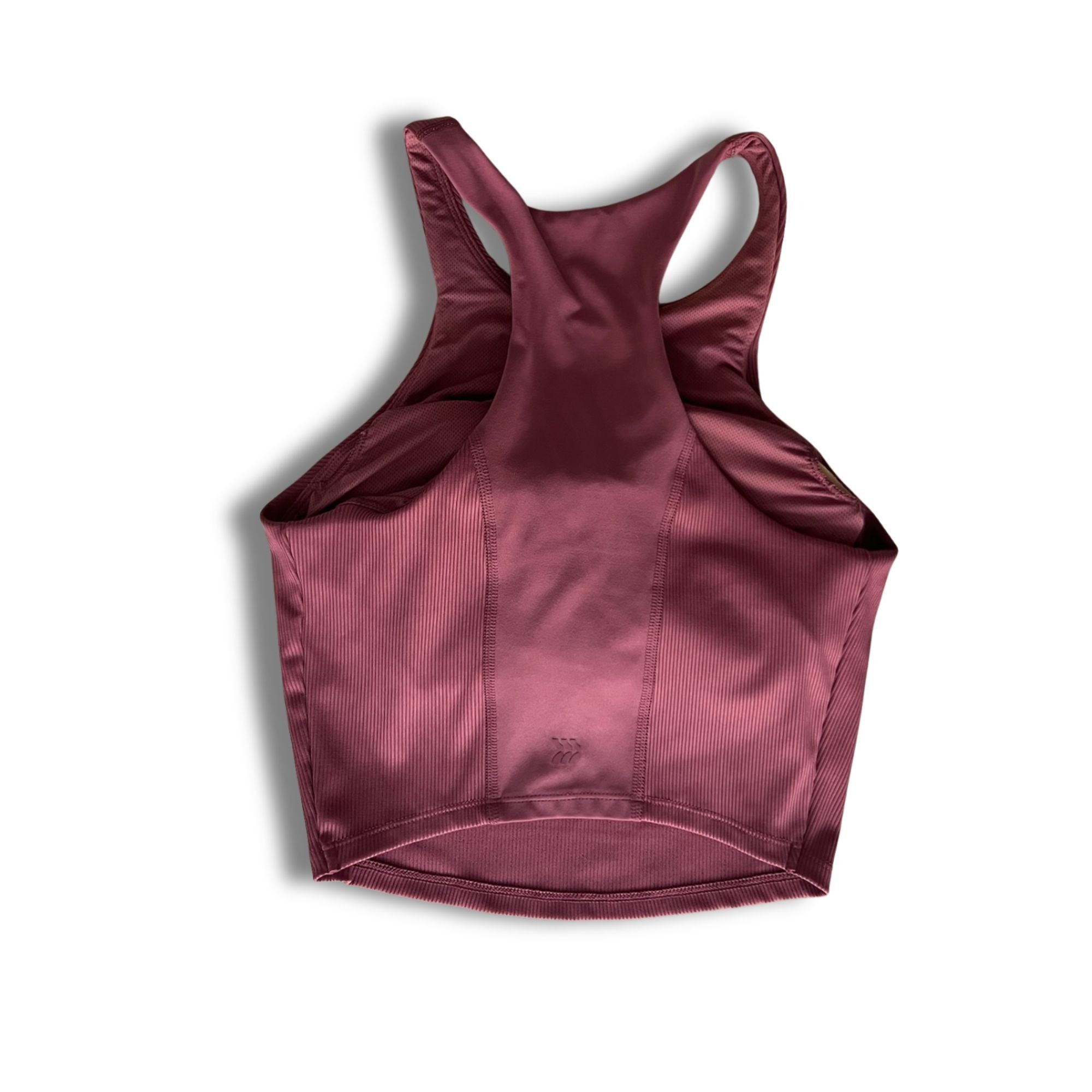 Other All In Motion Light Support Crop Sports Bra - Ribbed Burgund Size S / US 4 / IT 40 - 3 Thumbnail