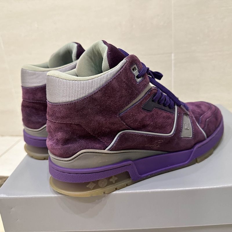 Louis Vuitton Louis Vuitton Purple High-Top Sport Sneakers for Men -2508 Size US 8 / EU 41 - 6 Thumbnail