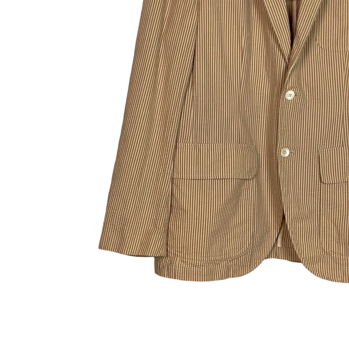 Polo Ralph Lauren 🔥LAST PRICE🔥 Polo By Ralph Lauren Vertical Stripes Blazer Size 42R - 2 Thumbnail
