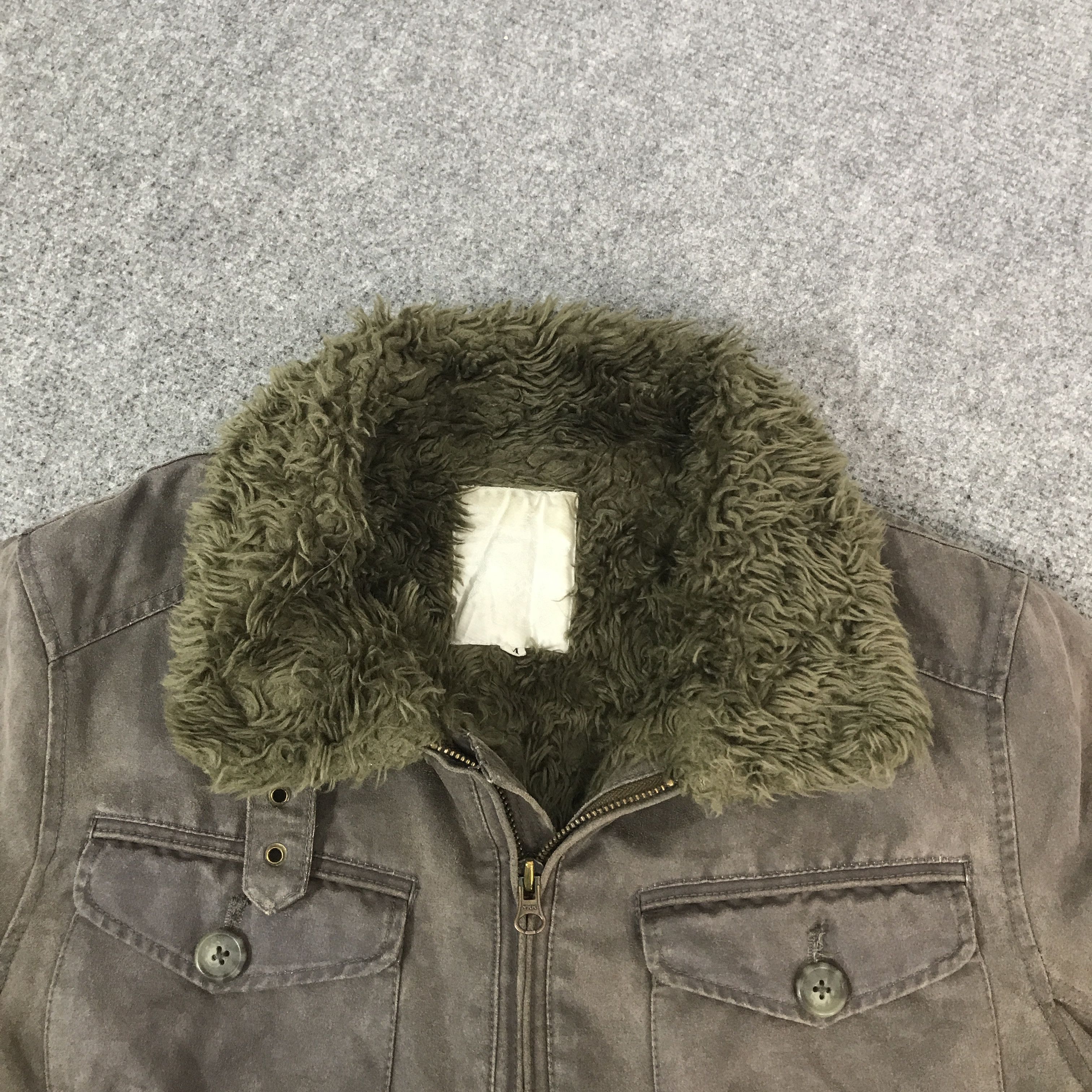 Japanese Brand japanese brand fur style punk jacket K66B20 Size US M / EU 48-50 / 2 - 8 Thumbnail