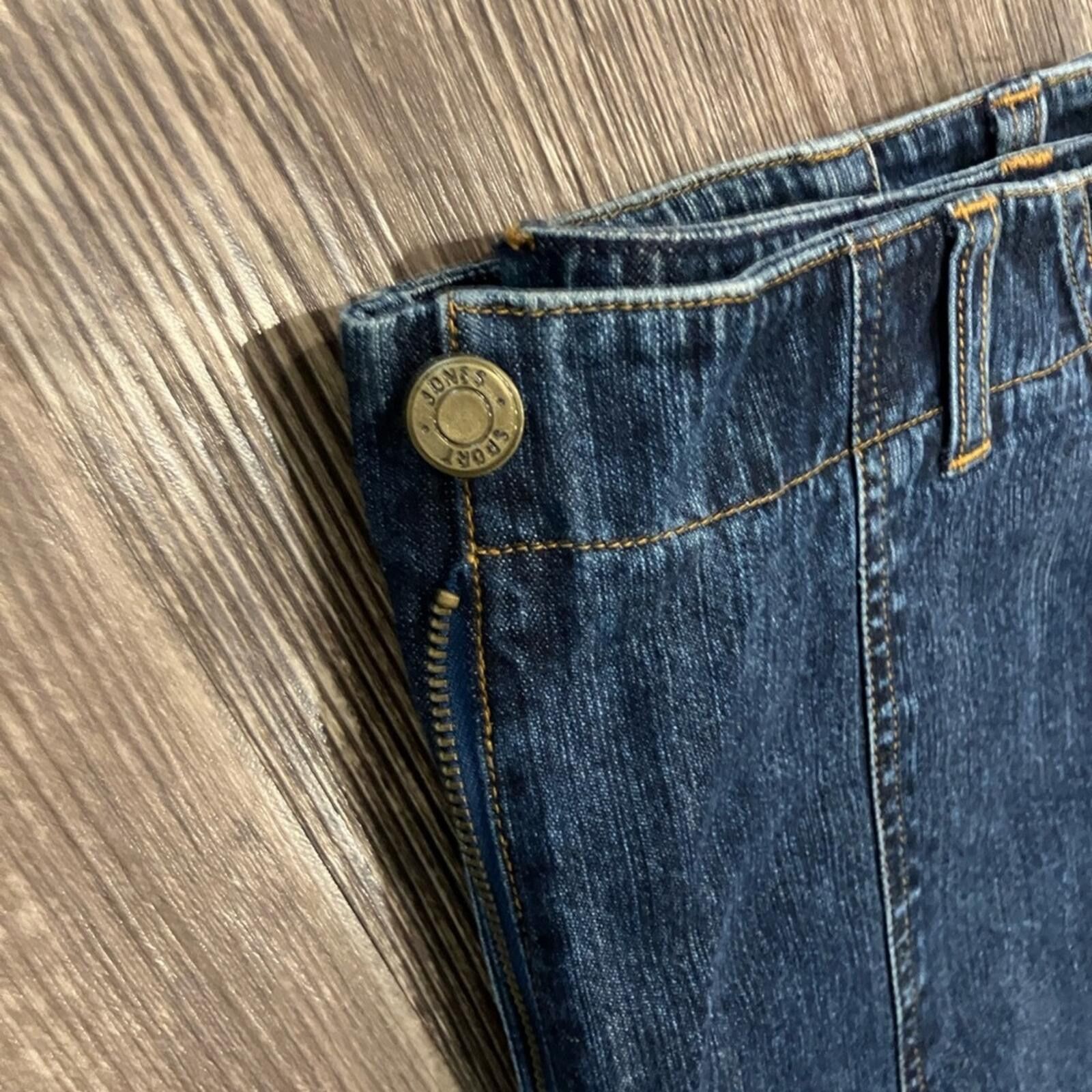 Other Casual Blue Denim Cropped Pants Size 30" / US 8 / IT 44 - 3 Thumbnail