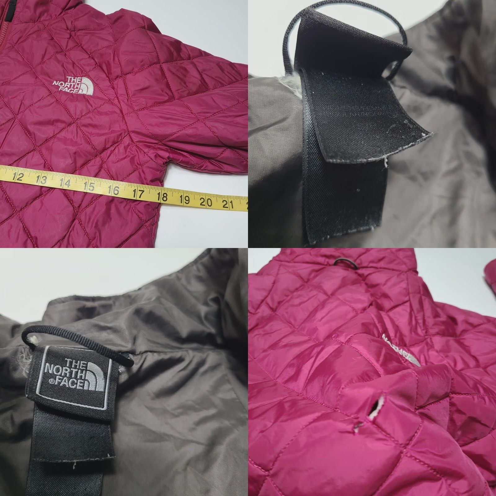 The North Face The North Face Women's Magenta Lightweight Quilted Jacket Size S (Read) Size S / US 4 / IT 40 - 8 Thumbnail