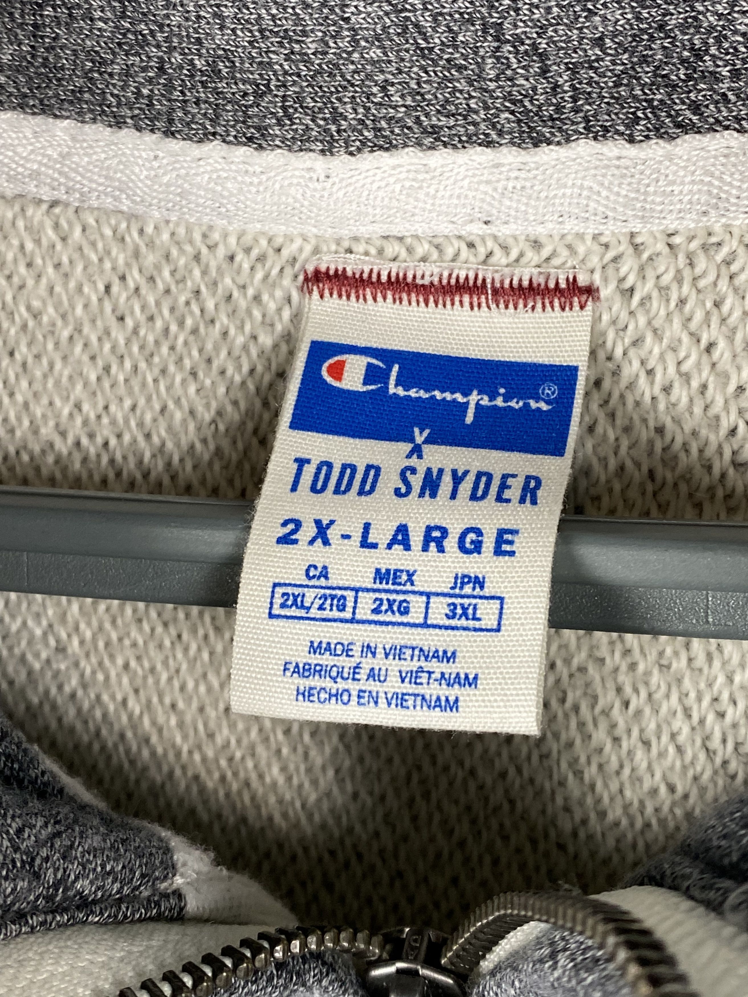 Champion × Todd Snyder Todd Snyder x Champion Pocket Half Zip Sweatshirt Size US XXL / EU 58 / 5 - 6 Thumbnail