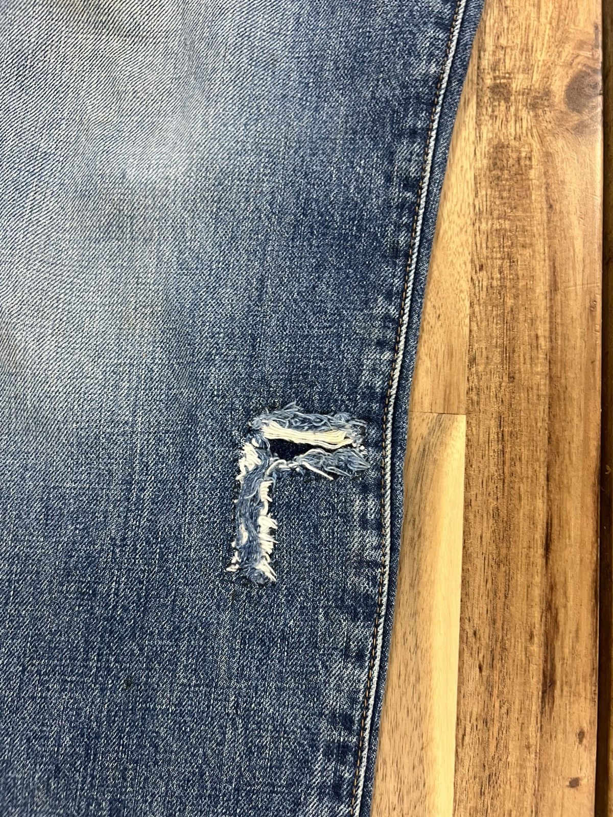 Levi's Vintage 90’s Levis 502XX Big E Jeans Denim Size US 31 - 6 Thumbnail