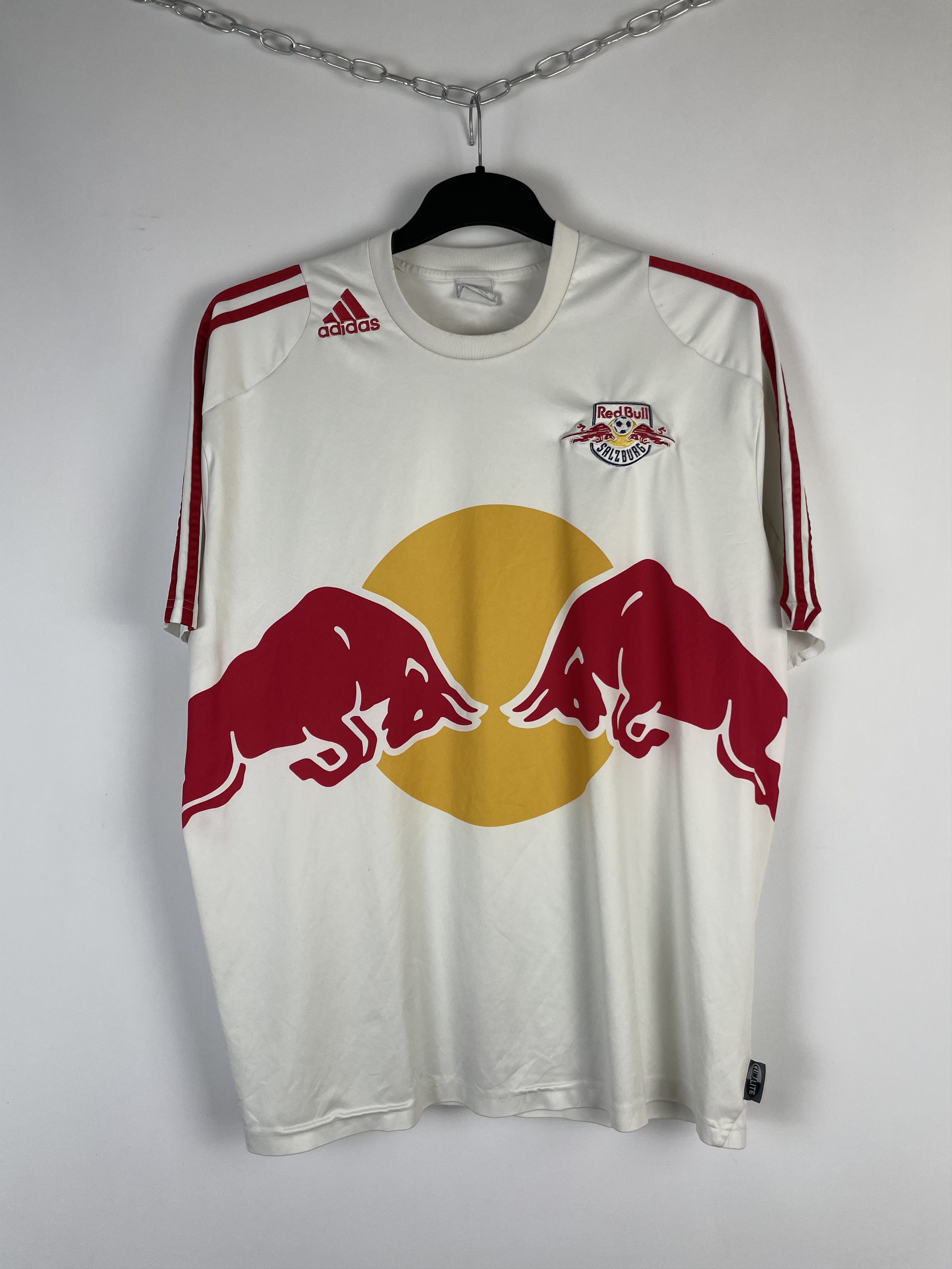 Adidas × Vintage Adidas Red Bulls FC Soccer Jersey Size US L / EU 52-54 / 3 - 3 Thumbnail