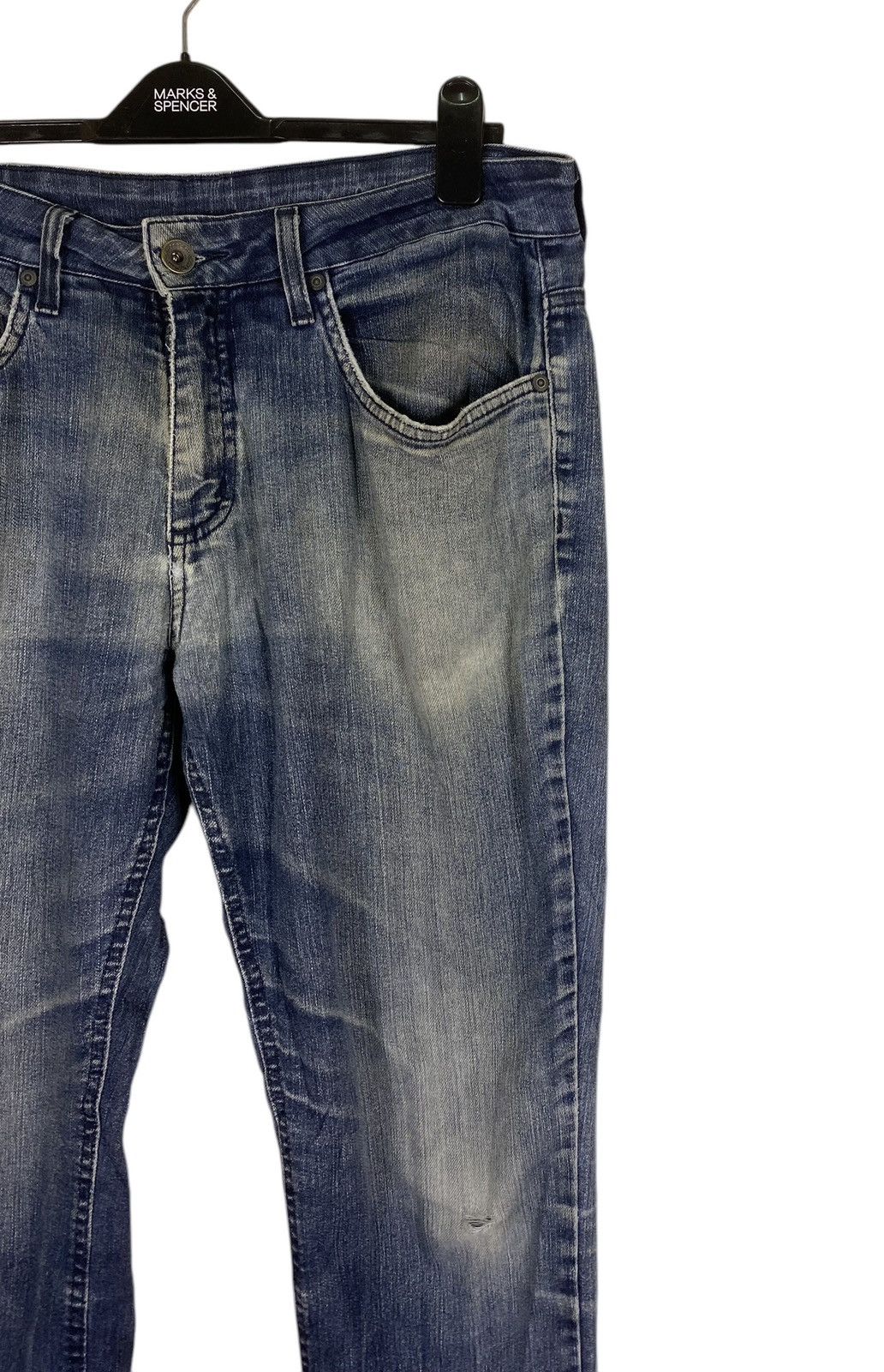 Calvin Klein Vintage Calvin Klien Distressed Jeans Size US 35 - 3 Thumbnail