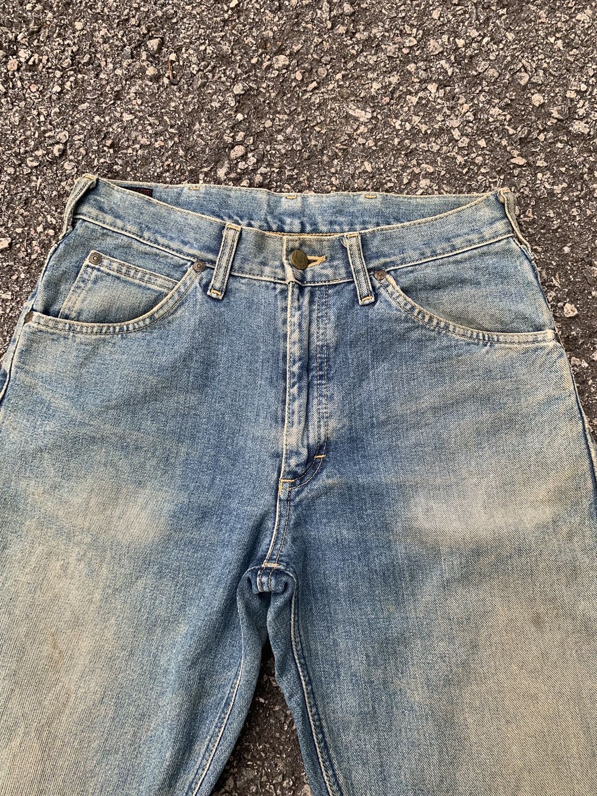 Jean × Lee × Vintage Vintage Lee Raiders Selvedge Distressed Denim Size US 29 - 6 Thumbnail