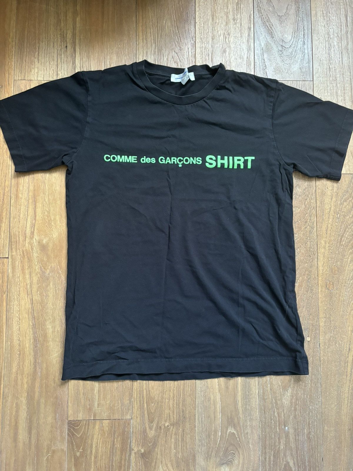 image of Comme Des Garcons x Comme Des Garcons Shirt Black And Green Commes Des Garçon Shirt (Size Medium)