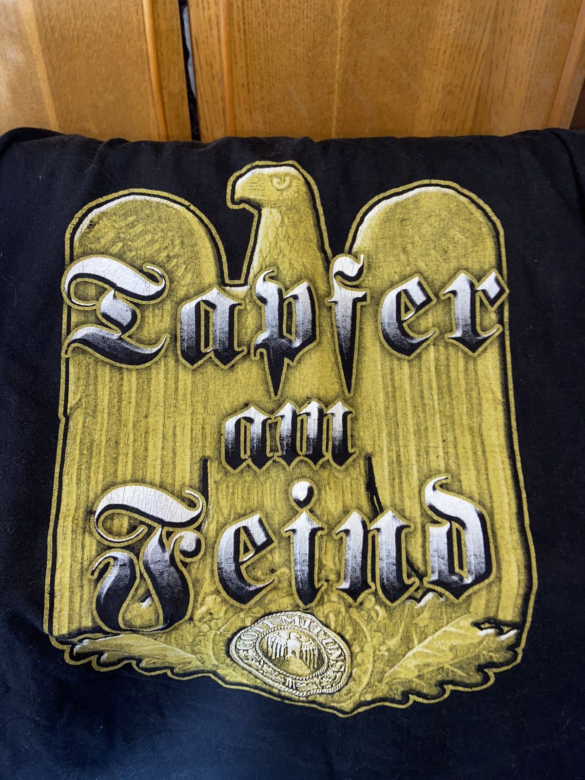 Band Tees × Vintage RARE 00s DIE WERMACHT VINTAGE FADED HISTORIC BAND T-SHIRT Size US L / EU 52-54 / 3 - 5 Thumbnail