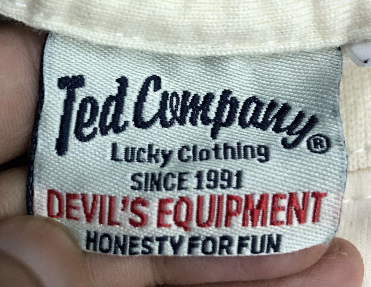 Vintage Ted Company Bad Luck Off Tedman's Lucky Clothing T-Shirt Size US L / EU 52-54 / 3 - 11 Thumbnail