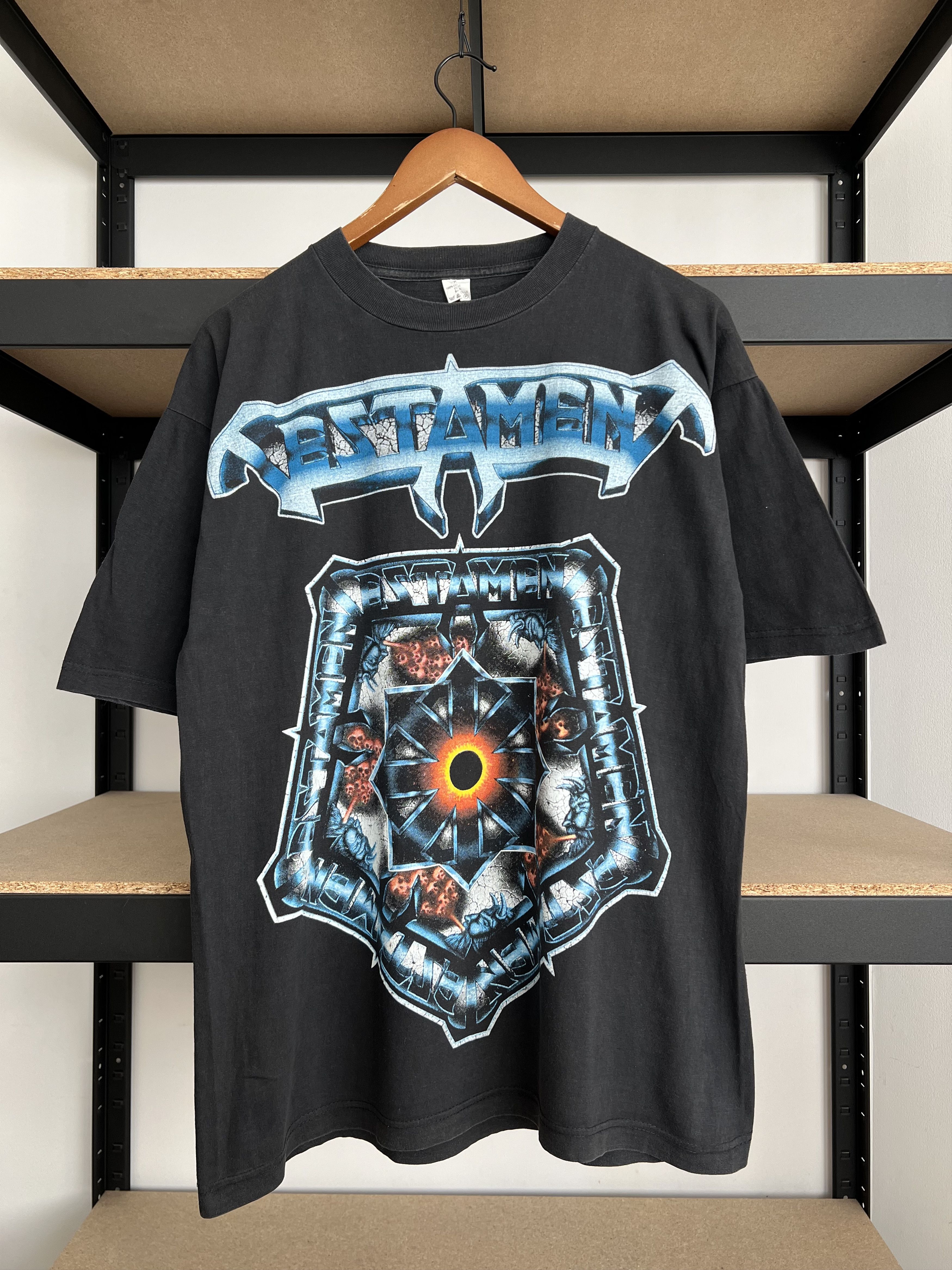 Band Tees Vintage 90s Testament The Ritual Monster of Rock T-shirt Size US XL / EU 56 / 4 - 1 Thumbnail