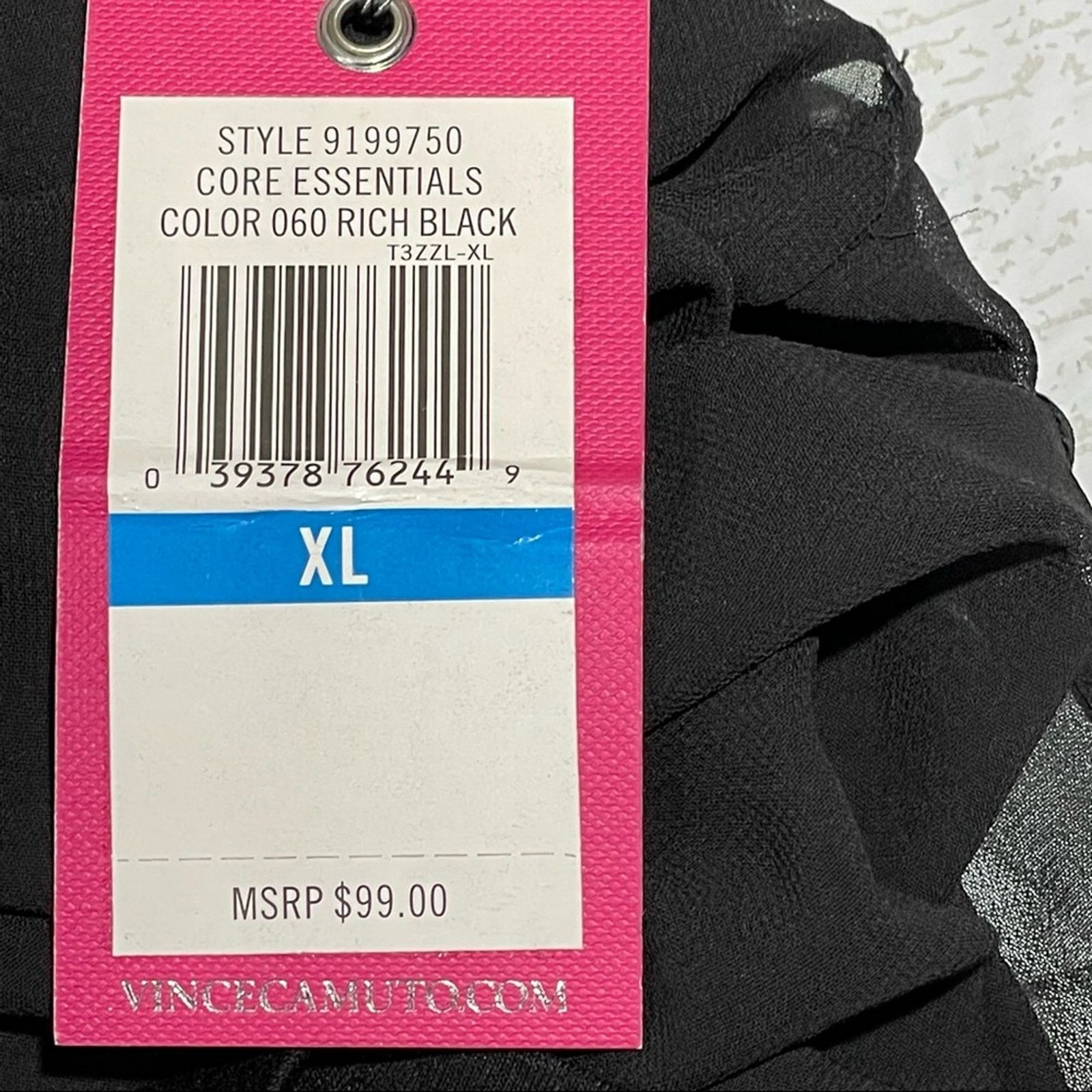 Vince Camuto VINCE CAMUTO Black Maxi Dress Size XL NWT Size XL / US 12-14 / IT 48-50 - 6 Thumbnail