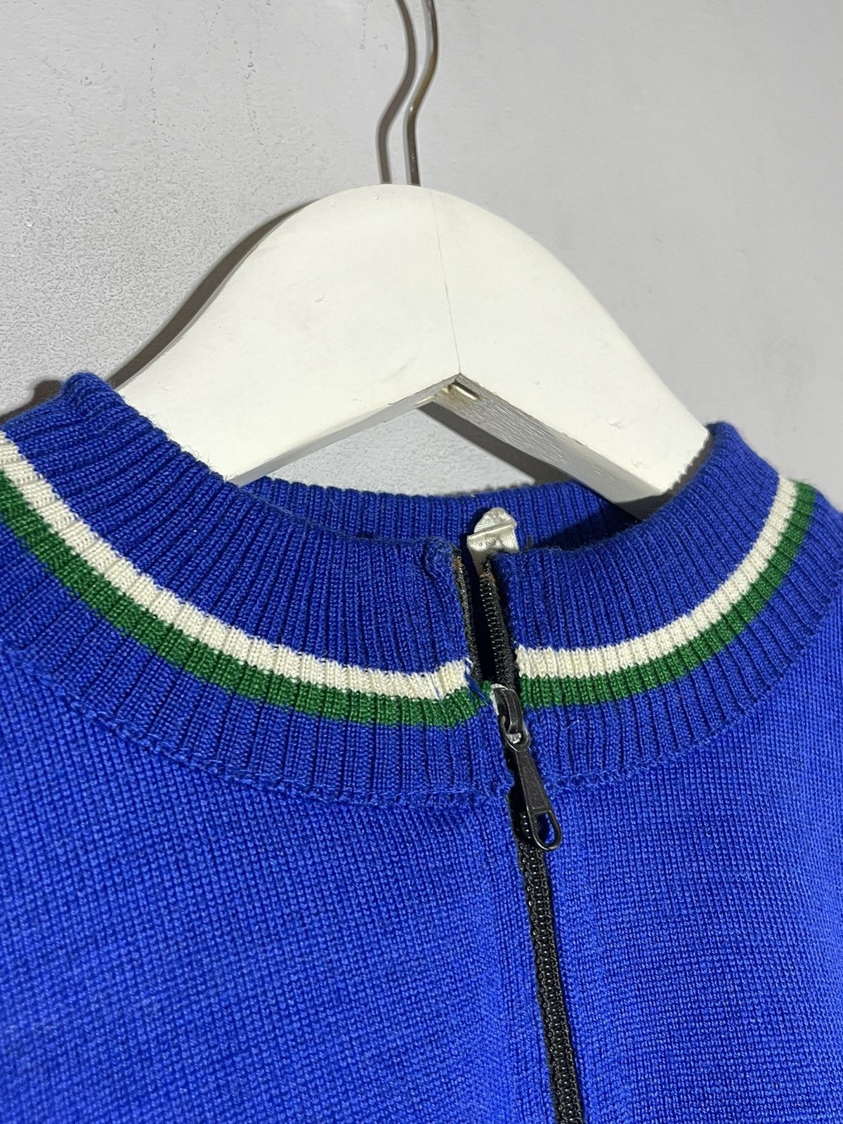 Bicycle × Vintage Castelli Vintage 80’s 90’s Wool Bicycle Cycling Jersey Size US M / EU 48-50 / 2 - 3 Thumbnail