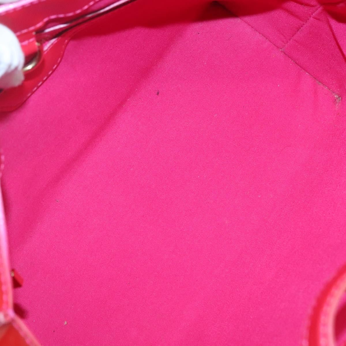 Louis Vuitton LOUIS VUITTON Vernis Wilshire Boulevard Hand Bag Rose Pop Size ONE SIZE - 15 Thumbnail