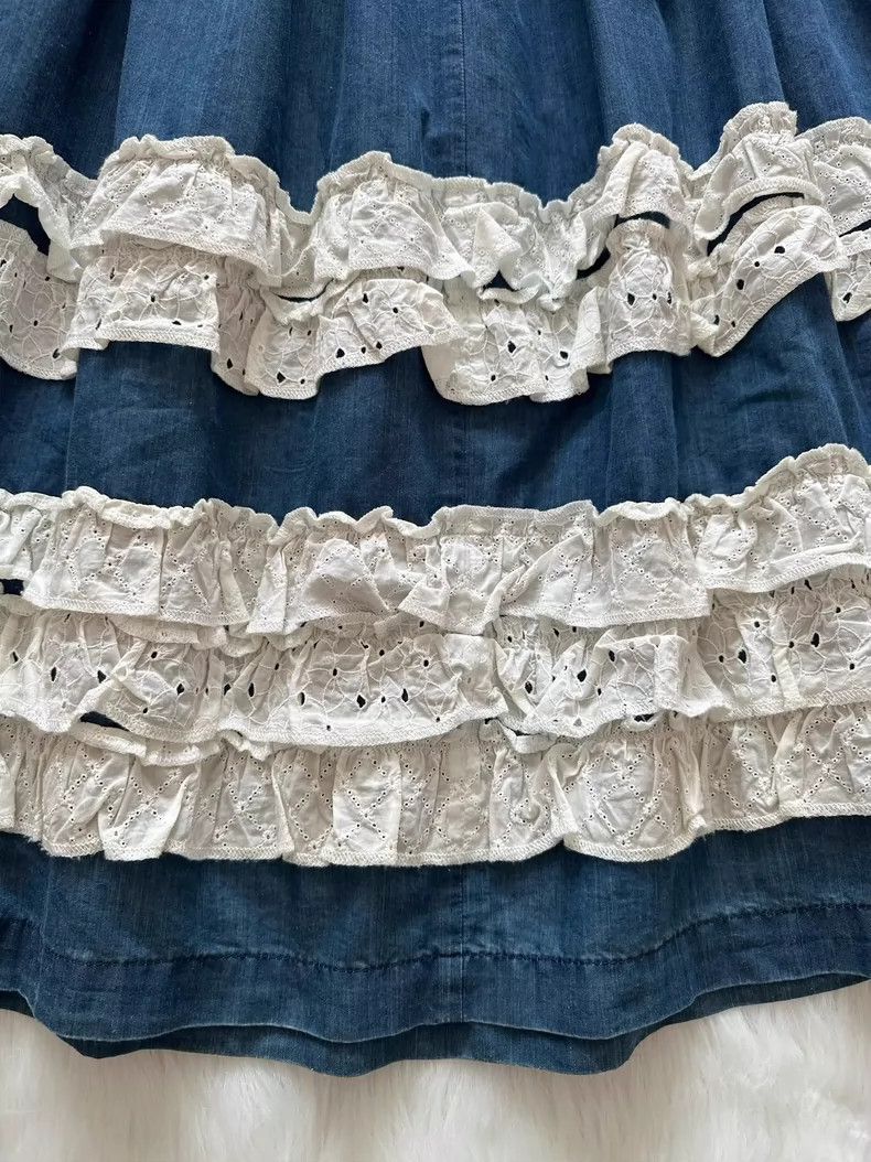 Comme des Garcons Comme Des Garcons Denim Dress Size M / US 6-8 / IT 42-44 - 8 Thumbnail