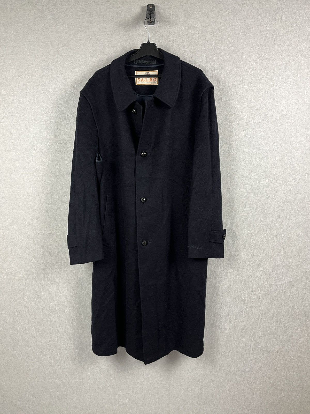 Vintage Vintage S.A.L.K.O Hubertus Loden Wool Coat Jacket Austria Size US L / EU 52-54 / 3 - 1 Thumbnail