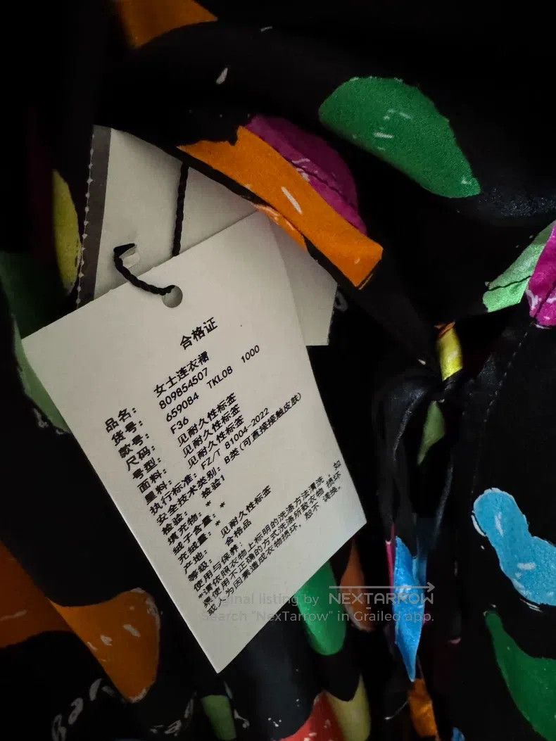 Balenciaga Balenciaga Valentine's Day Limited Colorful Heart Silk Dre Size XS / US 0-2 / IT 36-38 - 8 Thumbnail
