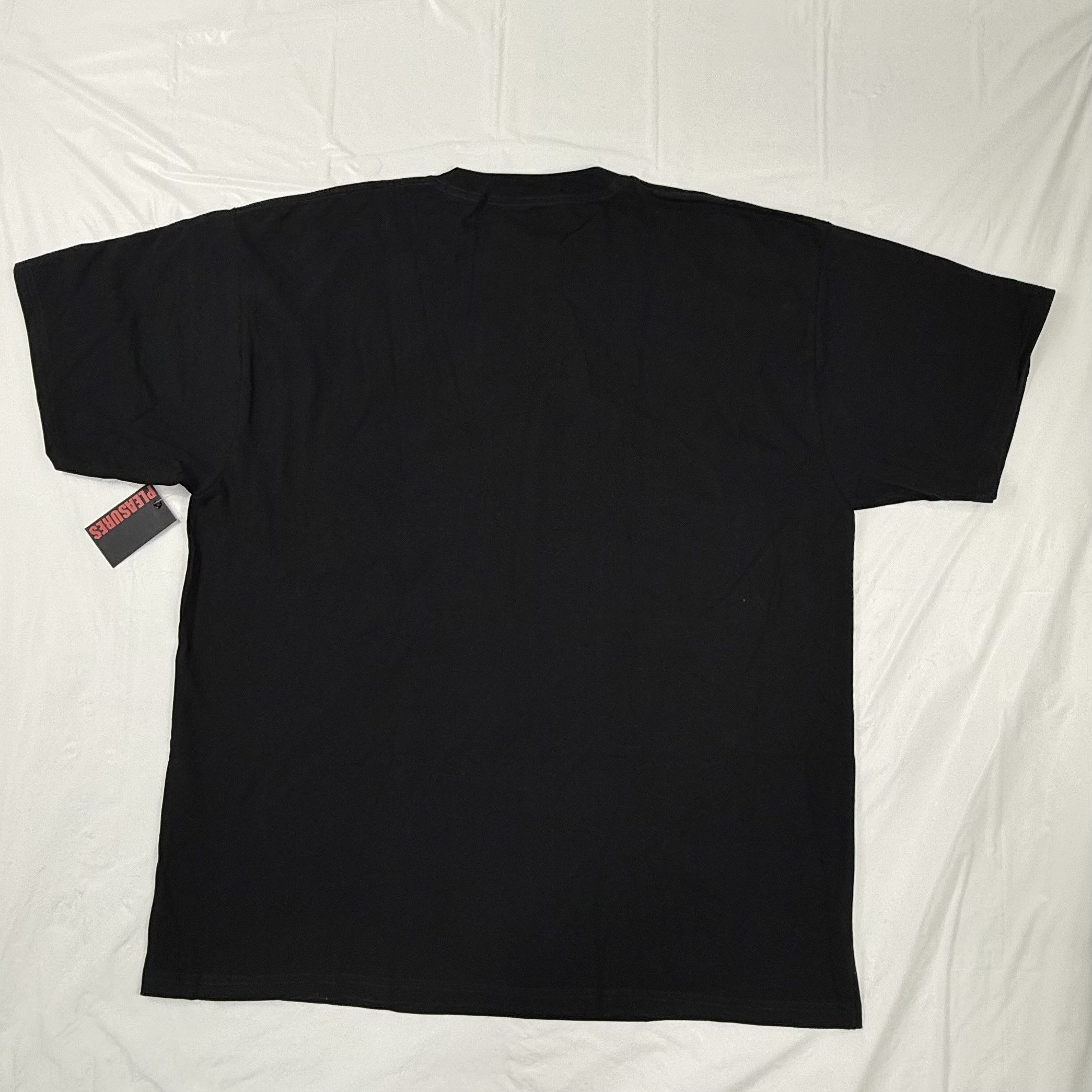 Pleasures Pleasures Migraine Death Toll Graphic T-Shirt Black XL Size US XL / EU 56 / 4 - 2 Thumbnail