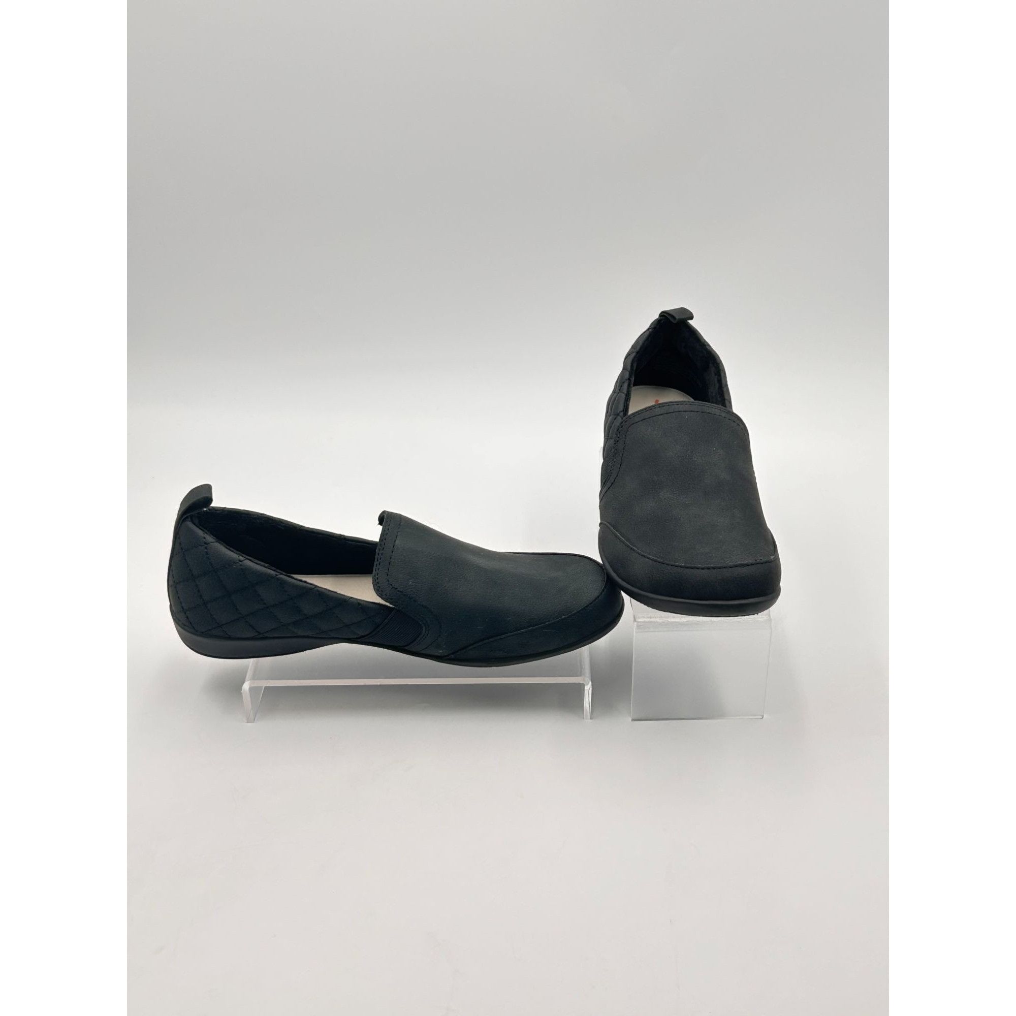 Other JSport Lisa Women US 8 Black Slip On Shoes Memory Foam Comfo Size US 8 / IT 38 - 3 Thumbnail