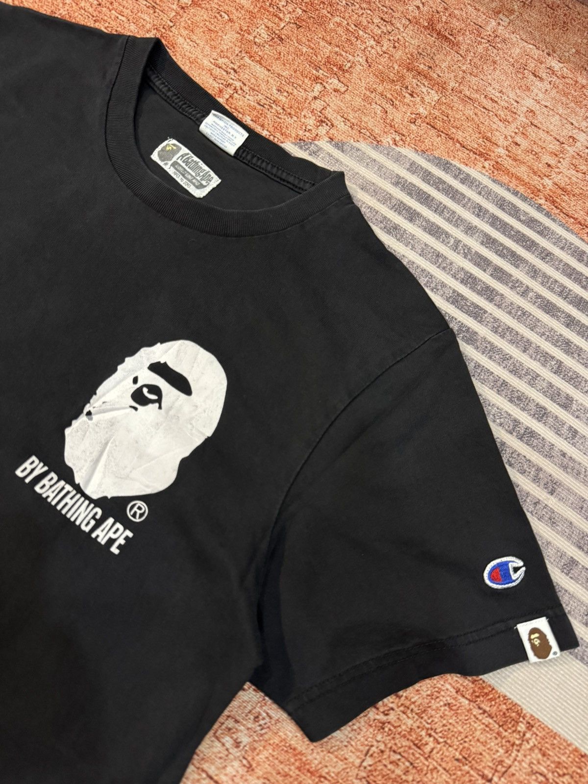 Bape × Champion Vintage A Bathing ape X Champion tee Size US M / EU 48-50 / 2 - 2 Thumbnail