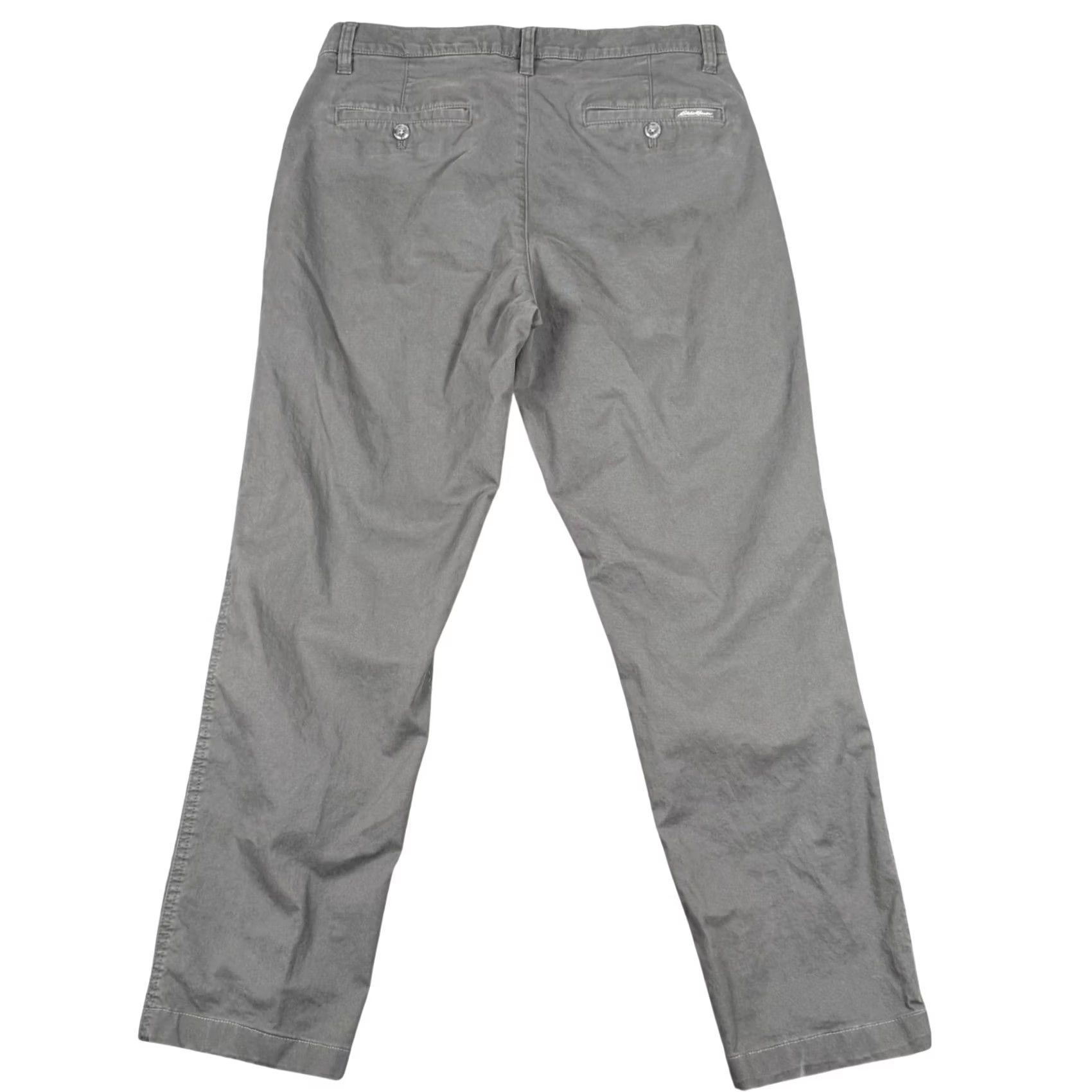 Eddie Bauer Eddie Bauer Slim Fit Chino Pants 32x30 32x27 Legend Wash Flex Mossy Green / Gray Size US 32 / EU 48 - 4 Thumbnail