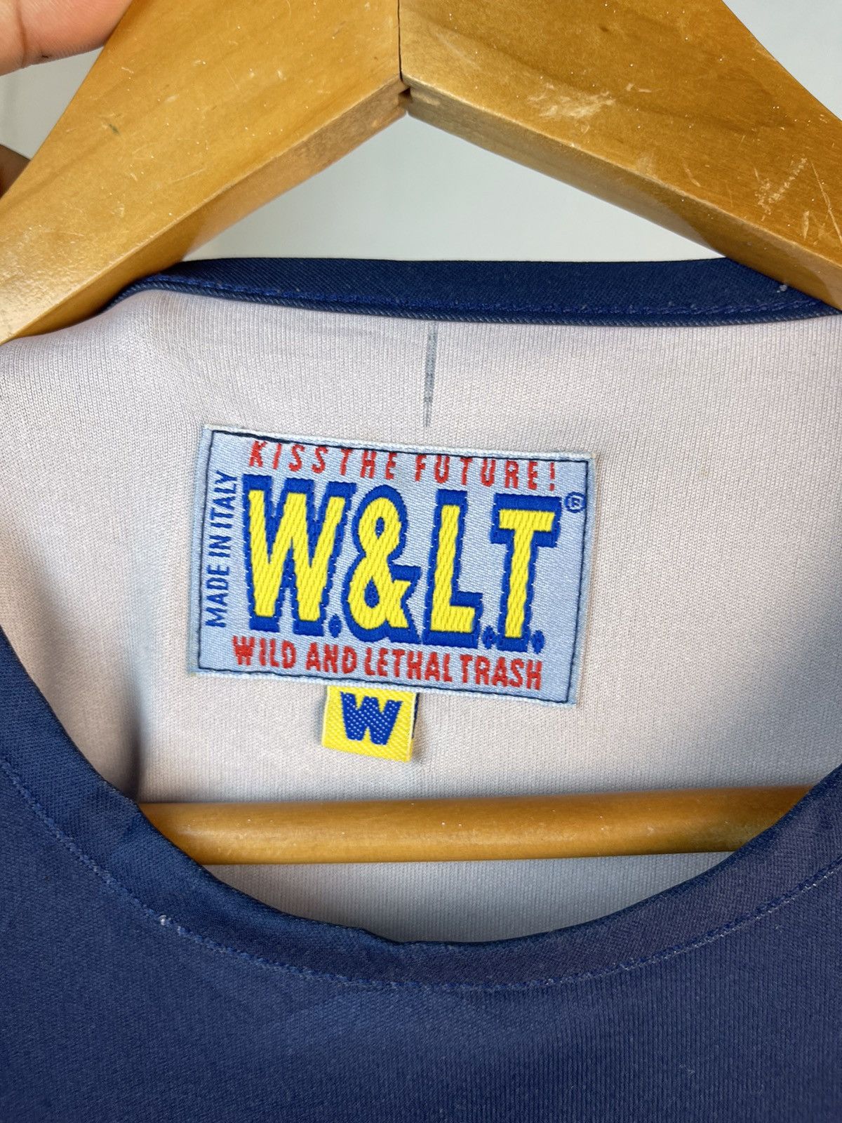 W&LT × Walter Van Beirendonck Rare 1998 W&LT Holographic Couple Jersey Size US L / EU 52-54 / 3 - 14 Thumbnail