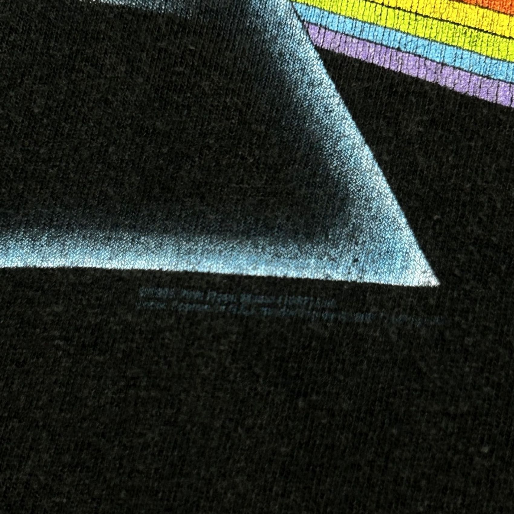 Fruit Of The Loom VINTAGE Pink Floyd Shirt Mens Small Black Dark Side Of The Moon 1999 Made in USA Size US S / EU 44-46 / 1 - 5 Thumbnail