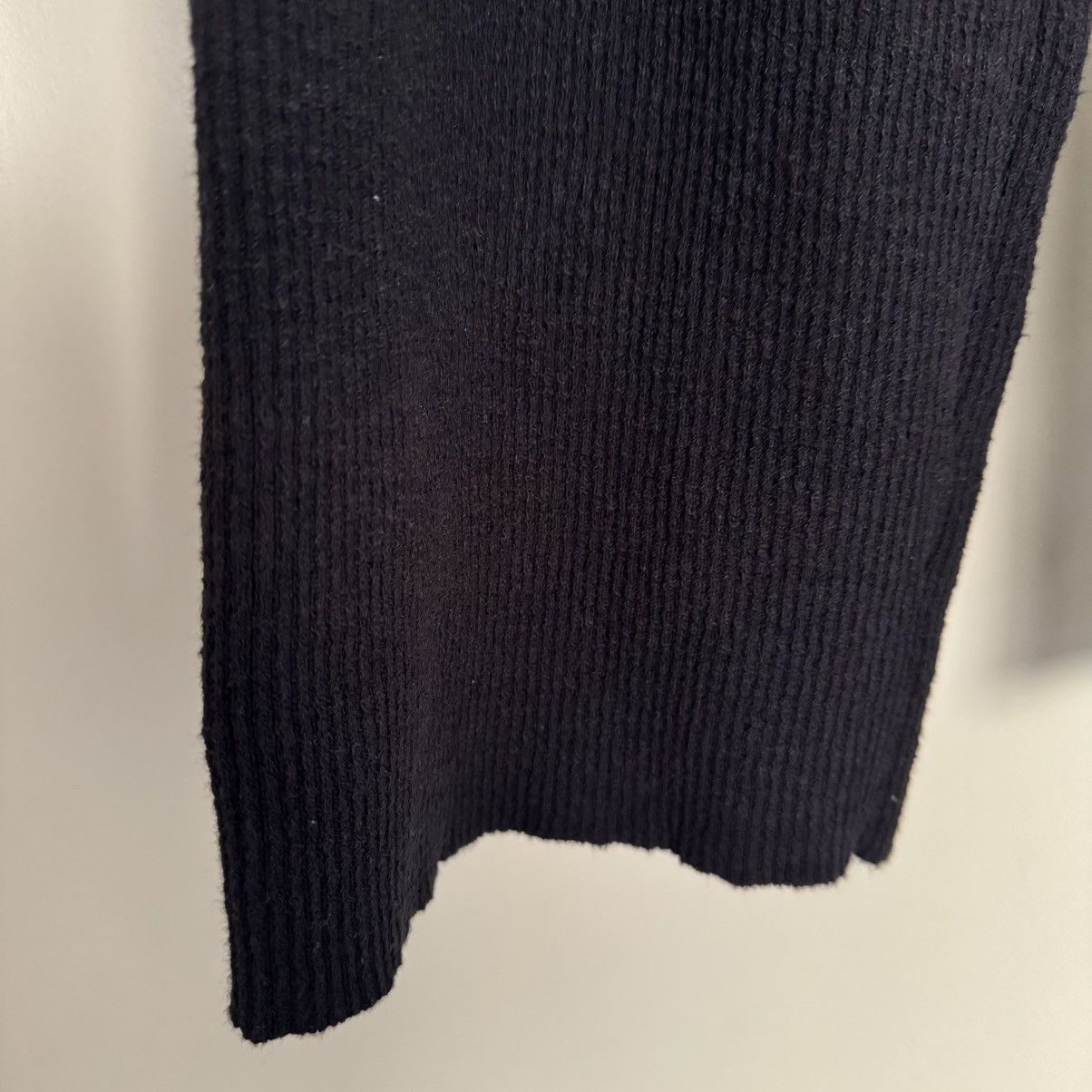 Other Seed Ribbed Cotton Nylon Knit Cropped Pants Size 27" / US 4 / IT 40 - 5 Thumbnail