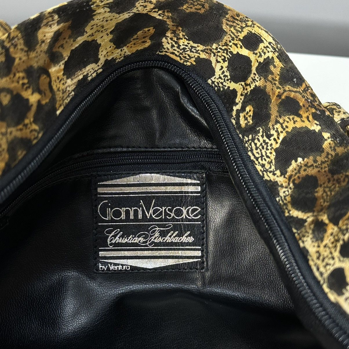 Versace GIANNI VERSACE Christian Fischbacher LEOPARD 🐆 bag vintage Size ONE SIZE - 12 Thumbnail