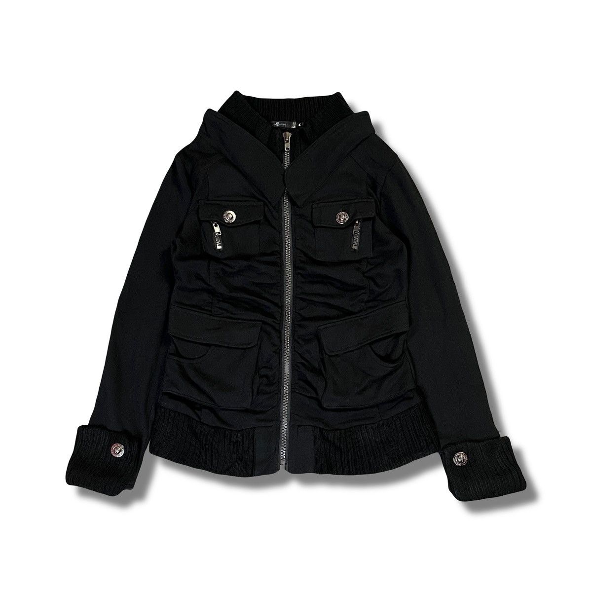 2000s Vkei Japanese Military Style Utility Jacket Ifsix Lgb