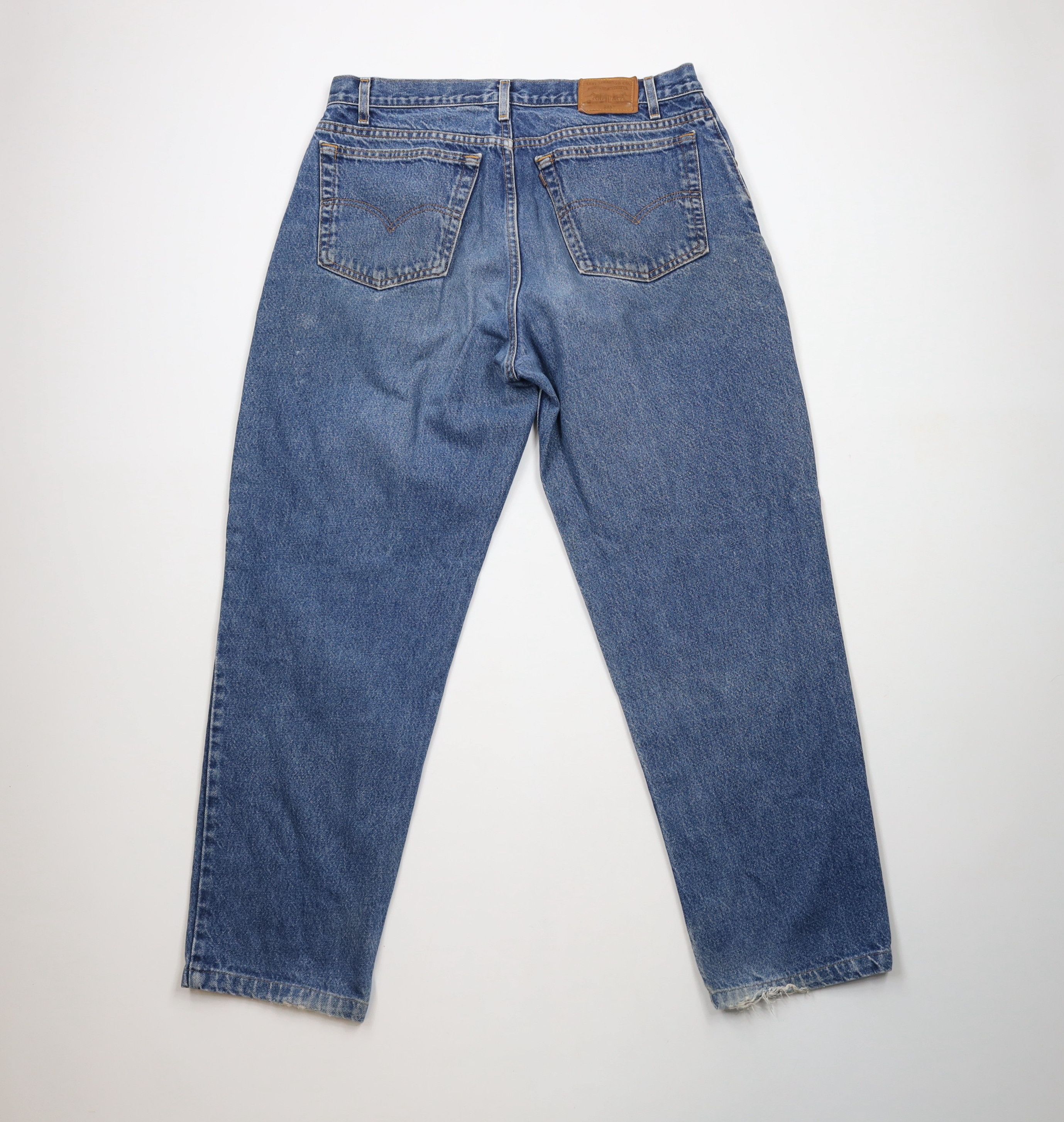 Levi's × Vintage Vintage Y2K 2001 Levis 545 Loose Fit Denim Jeans Blue USA Size US 36 / EU 52 - 11 Thumbnail