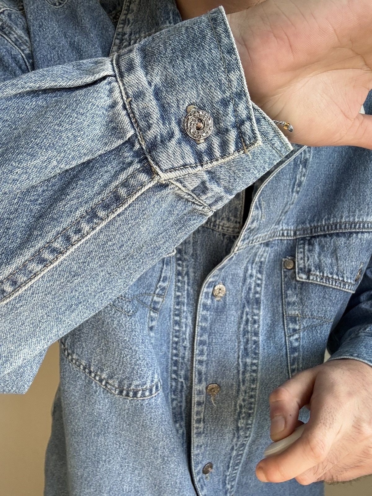 UNIONBAY × Vintage Vintage Union Bay Denim Button Up Shirt Size US L / EU 52-54 / 3 - 10 Thumbnail